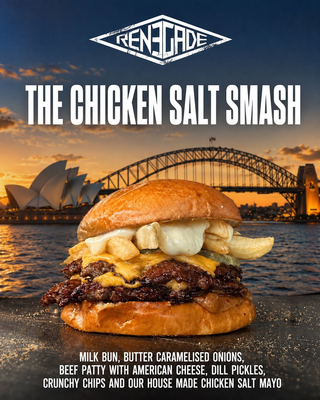 Renegade Burgers, Sydney Harbour Bridge