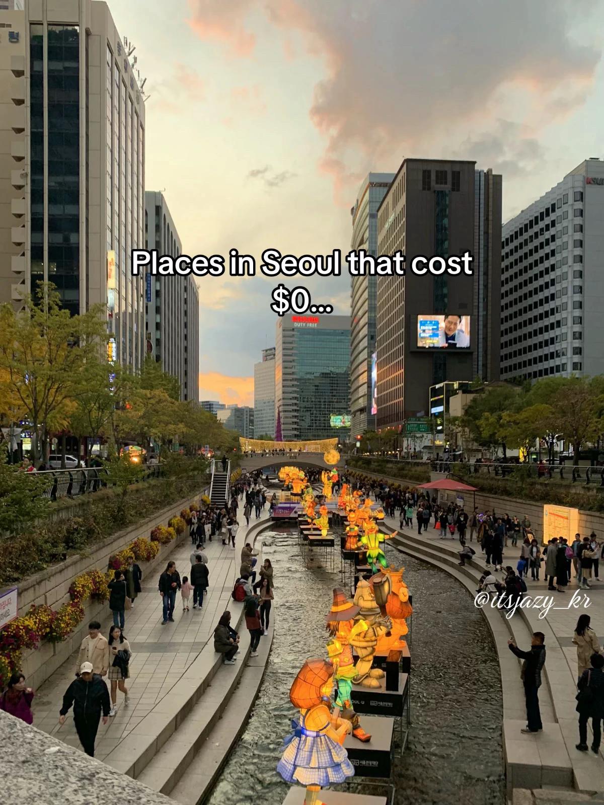 🇰🇷๋࣭ ⭑ 𝙹𝚊𝚣𝚢 ๋࣭ ⭑🇰🇷, Cheonggyecheon