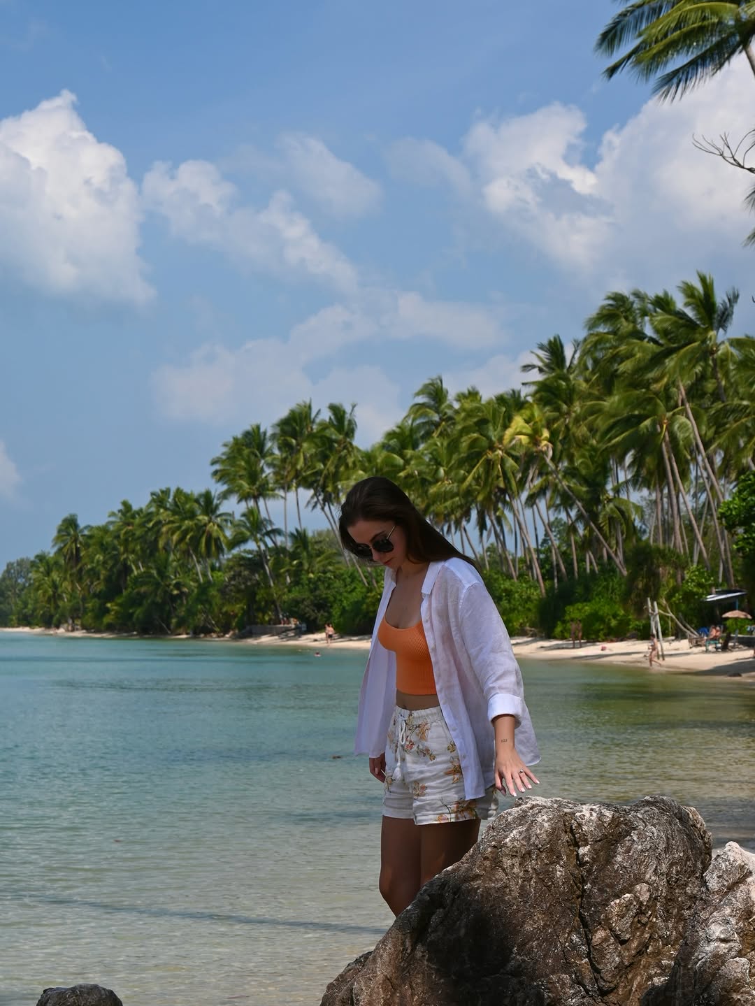 Adelina & Anthony ✈︎ Travel Bloggers, Maenam Beach