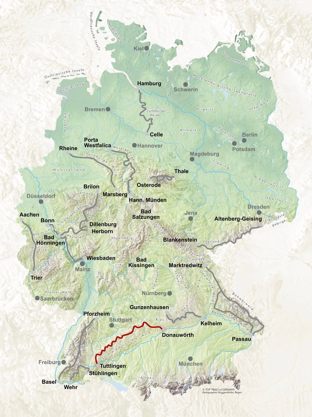 Hiking Trails | Trekking | Hut-to-hut, Wutach Gorge