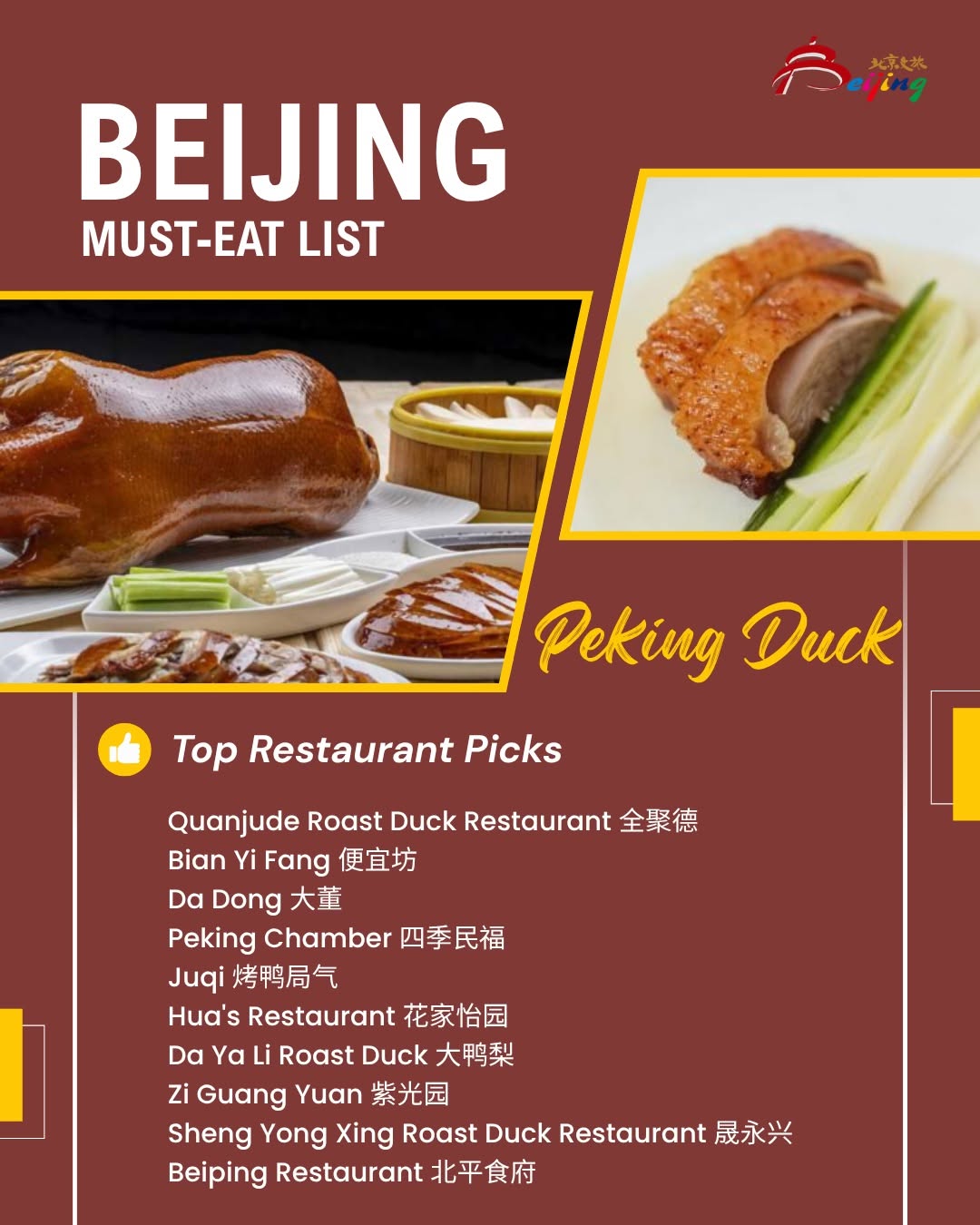 visitbeijingofficial, Quanjude Roast Duck Restaurant