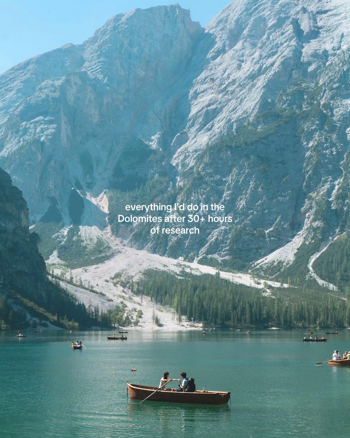 Travelling Twenties, Dolomites