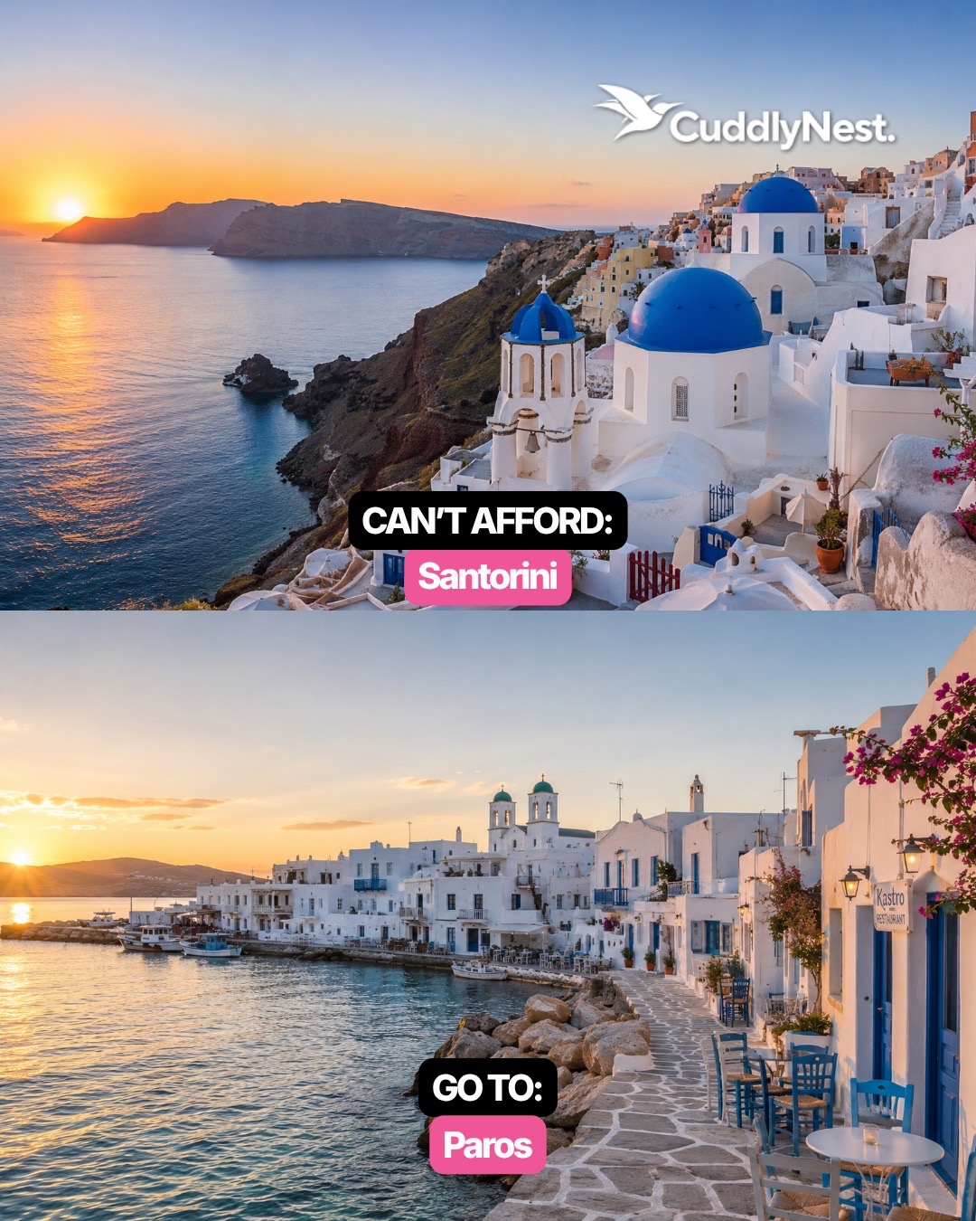 CuddlyNest, Paros