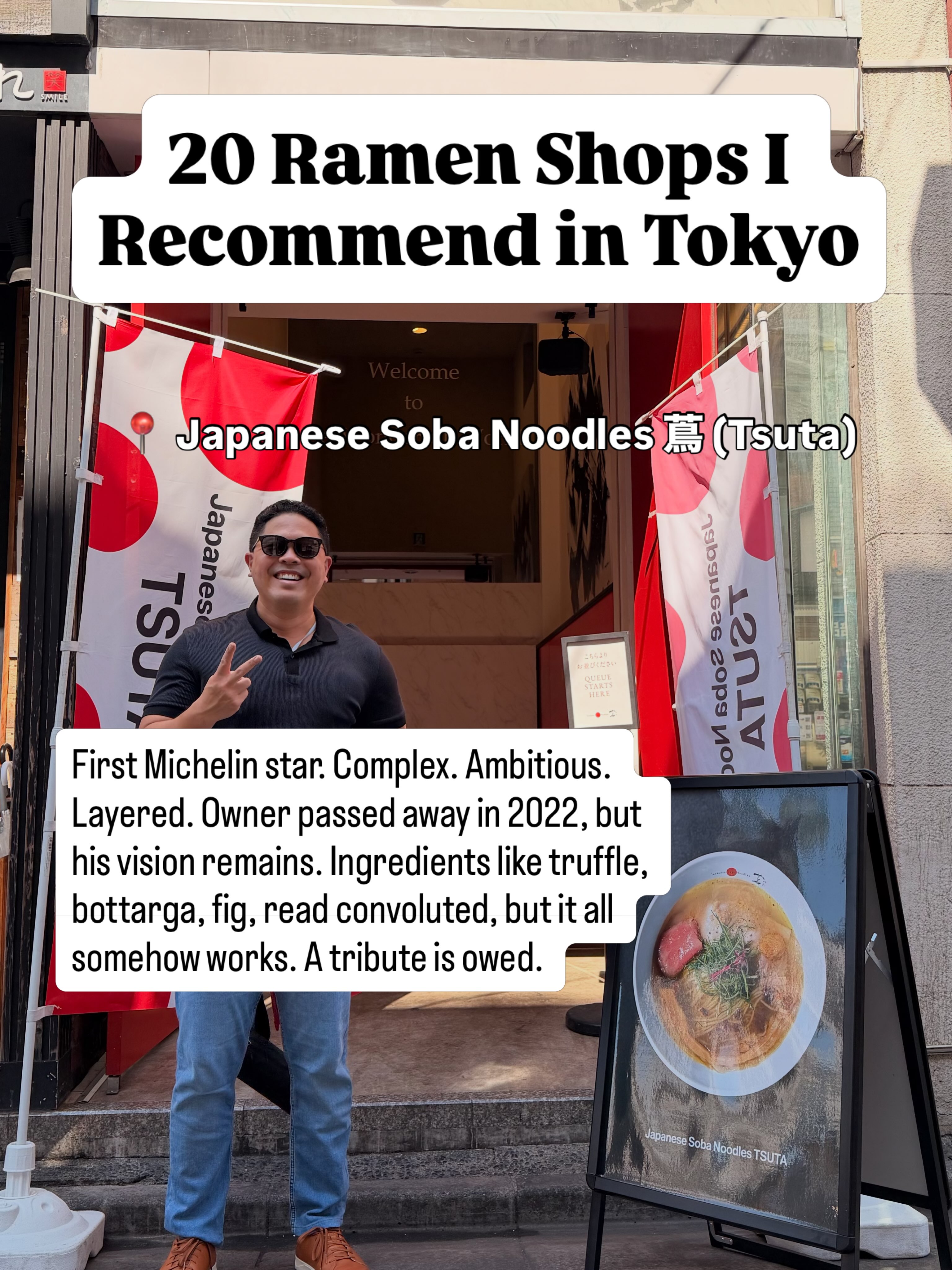 Chris Ramelb, MS, Tsuta