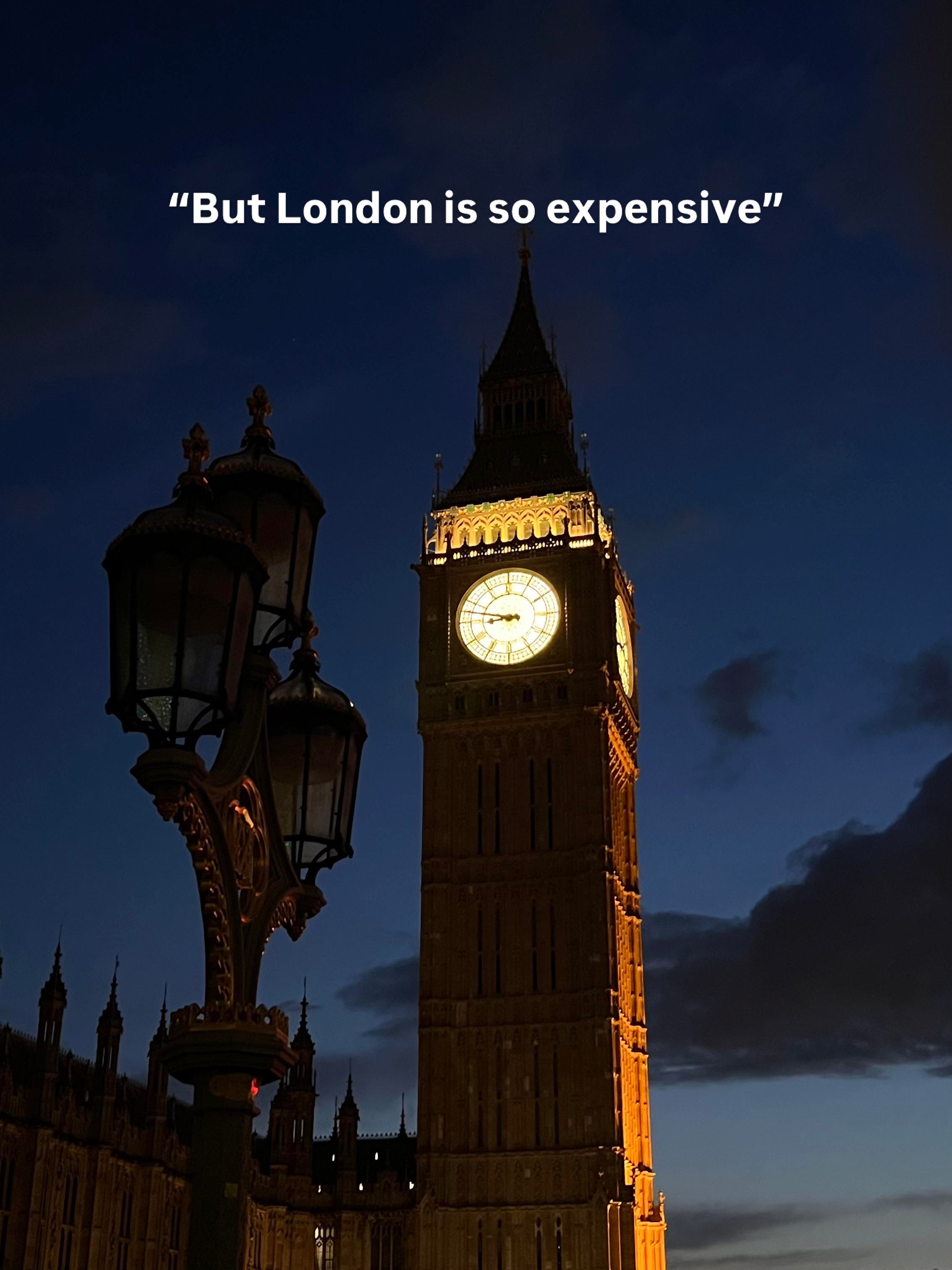 London For Less 💰, Big Ben