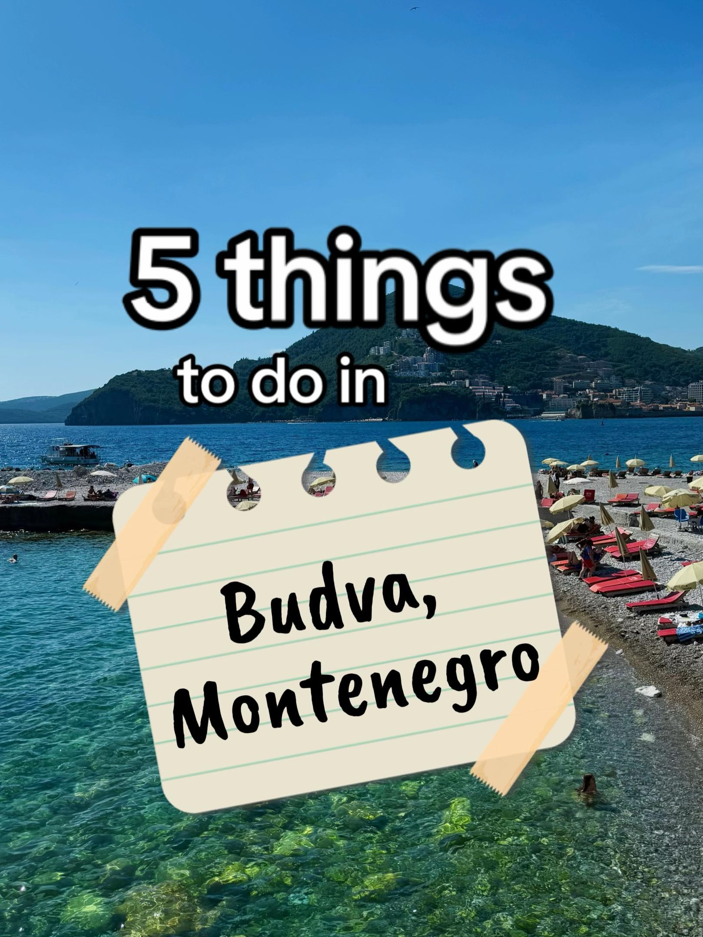 Budva Motenegro, Old Town