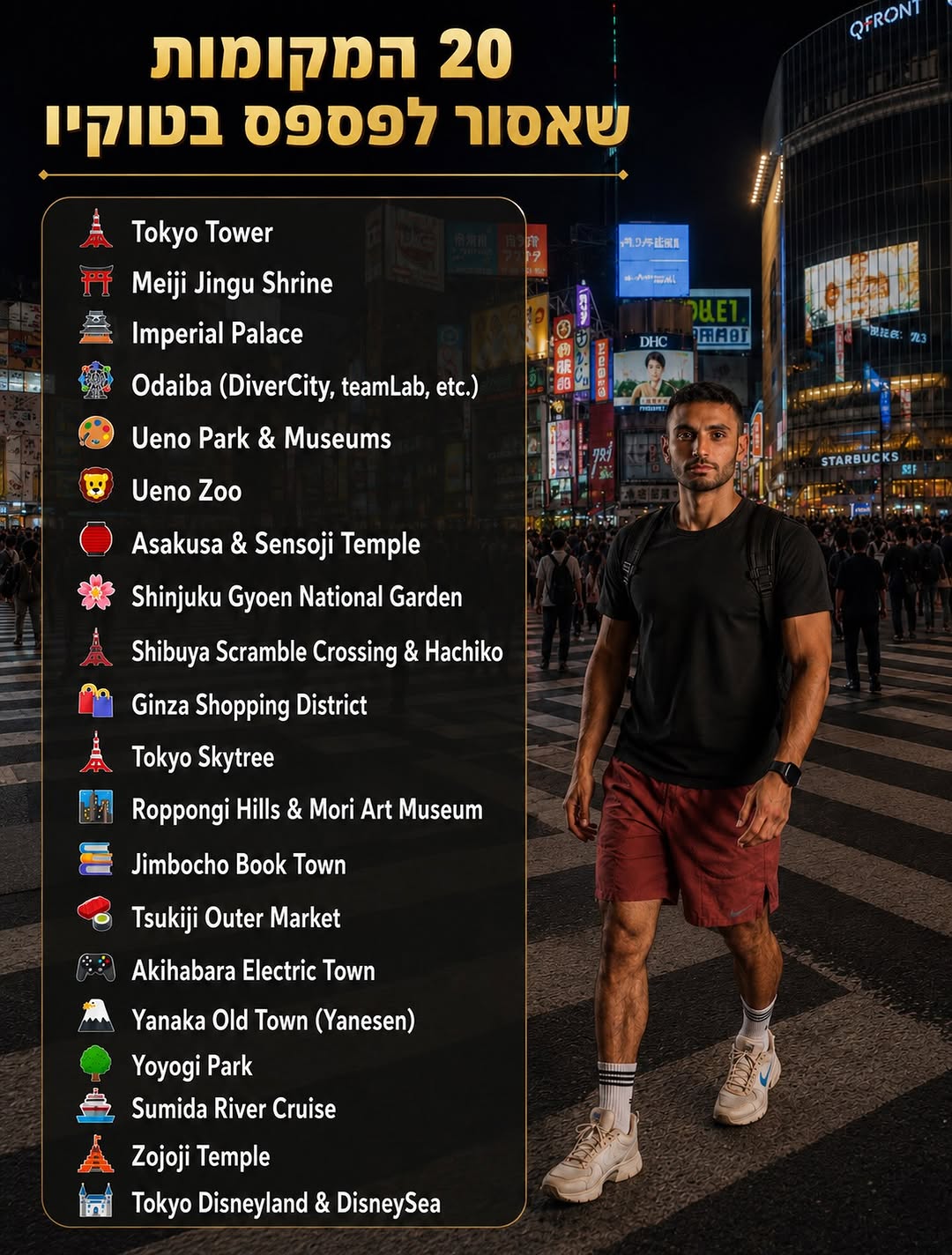 Harel Portal, Shibuya Scramble Crossing