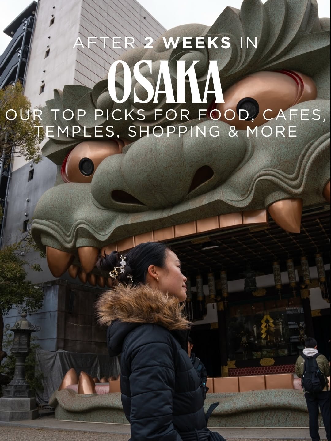 Mia & Lev | Travel Couple, Osaka Castle