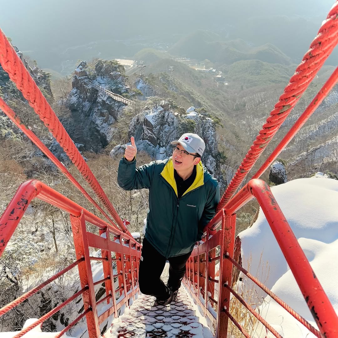 ✍️낭만기록자 하잌뽀이🌄 | 여행·출사·드론, Geumgang Suspension Bridge