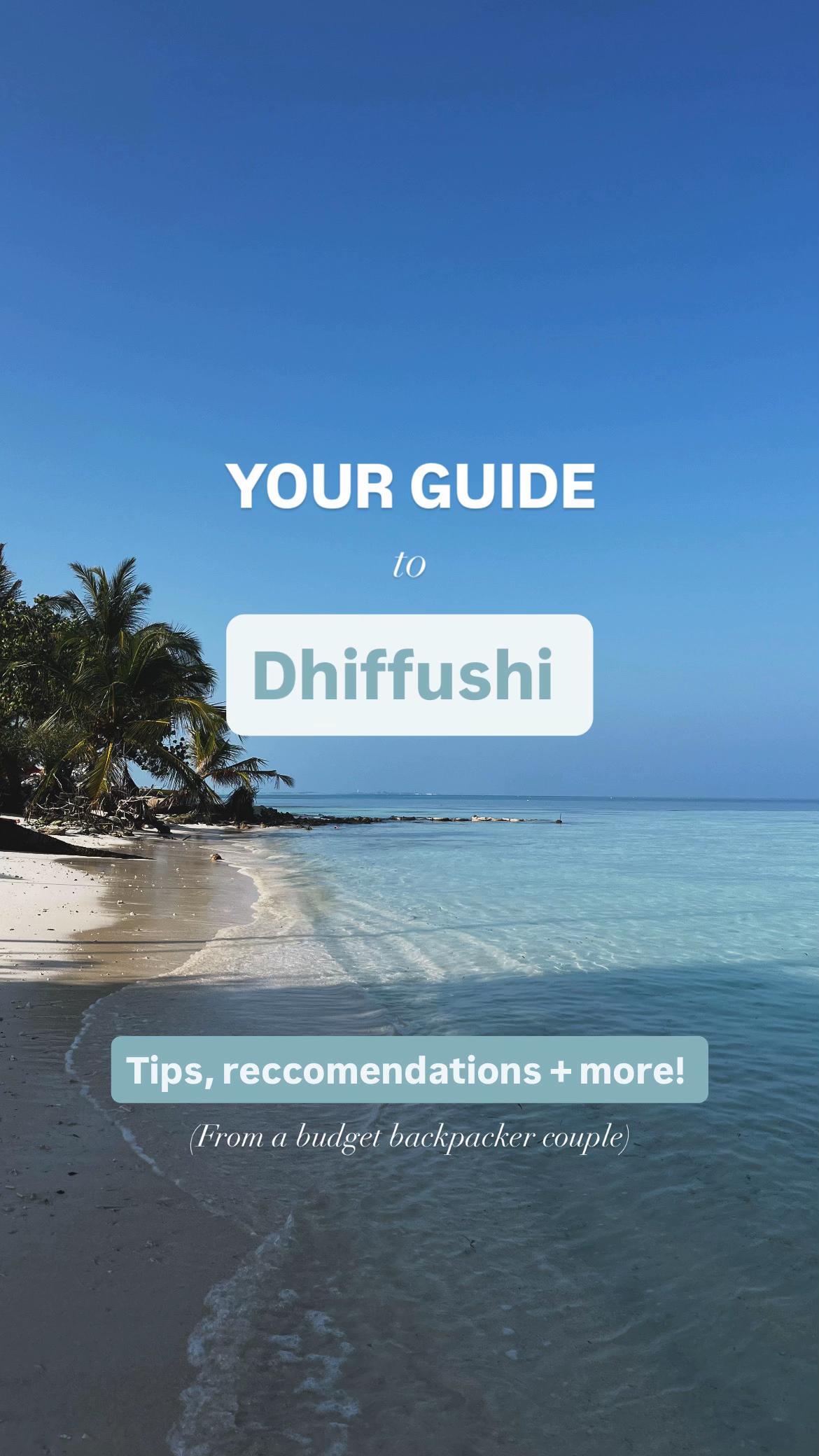 thatdestinationduo, Dhiffushi Inn
