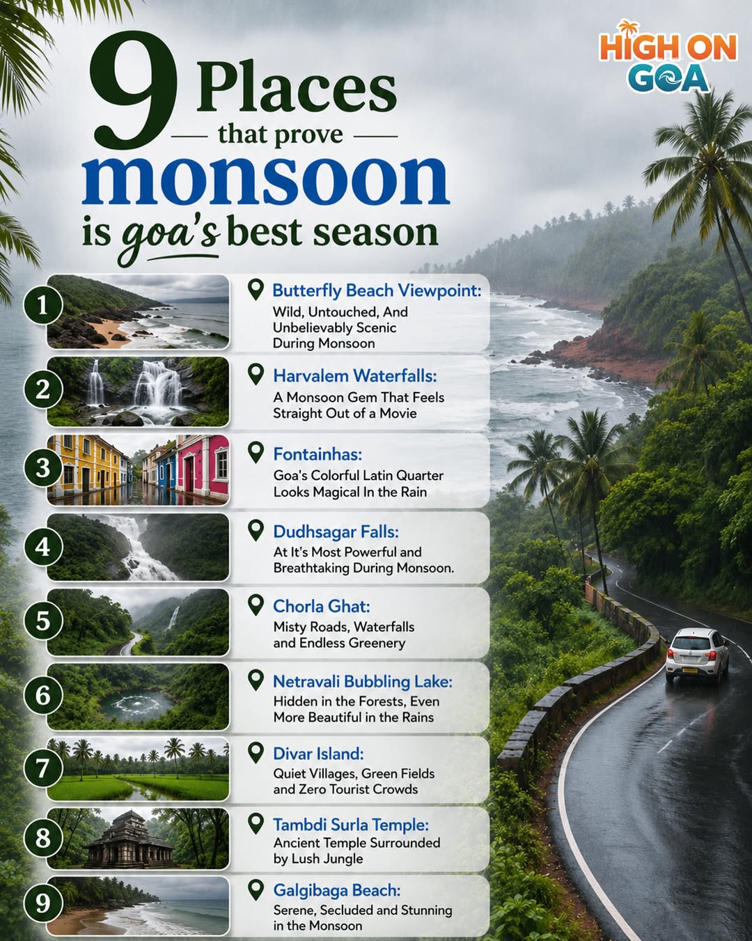 Goa Holiday Co. - Best Goa Tour Packages, Dudhsagar Falls