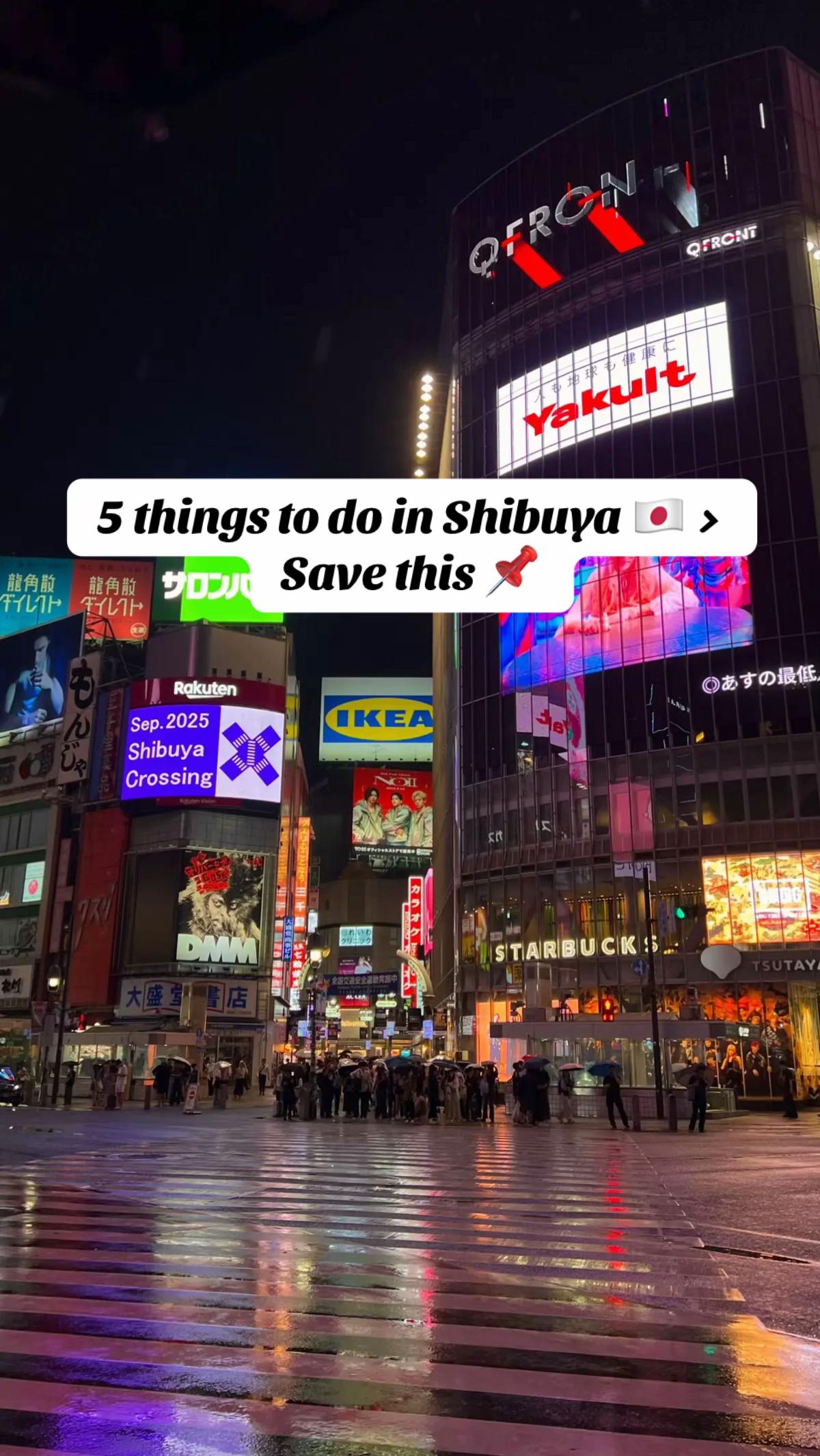 ️ , Shibuya Scramble Crossing