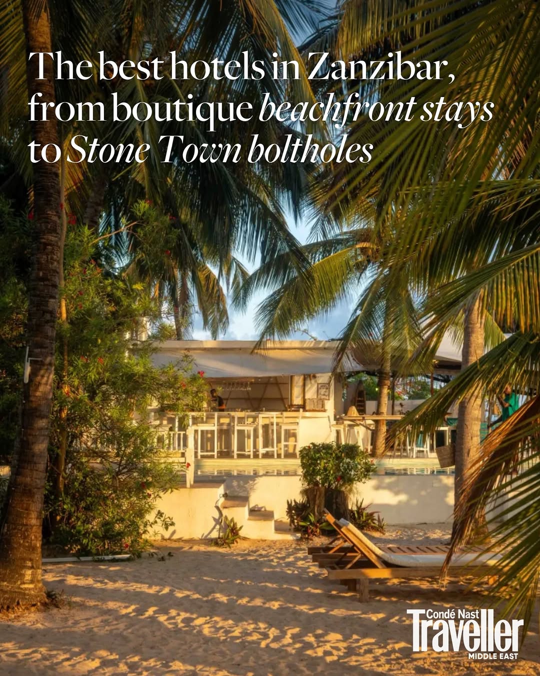 Condé Nast Traveller Middle East, Pongwe Beach Hotel