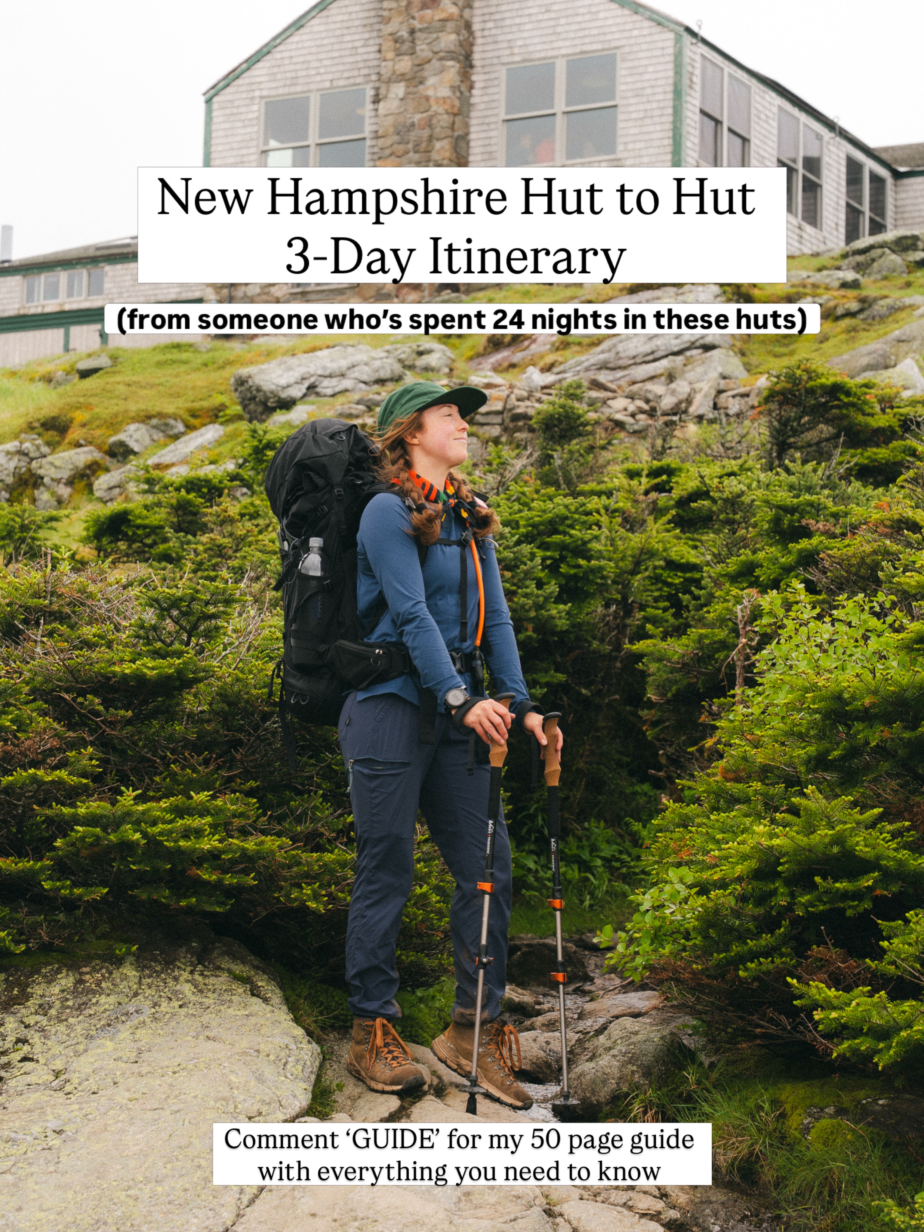 Meredith Ewenson 📍 Rhode Island Hiking, White Mountains