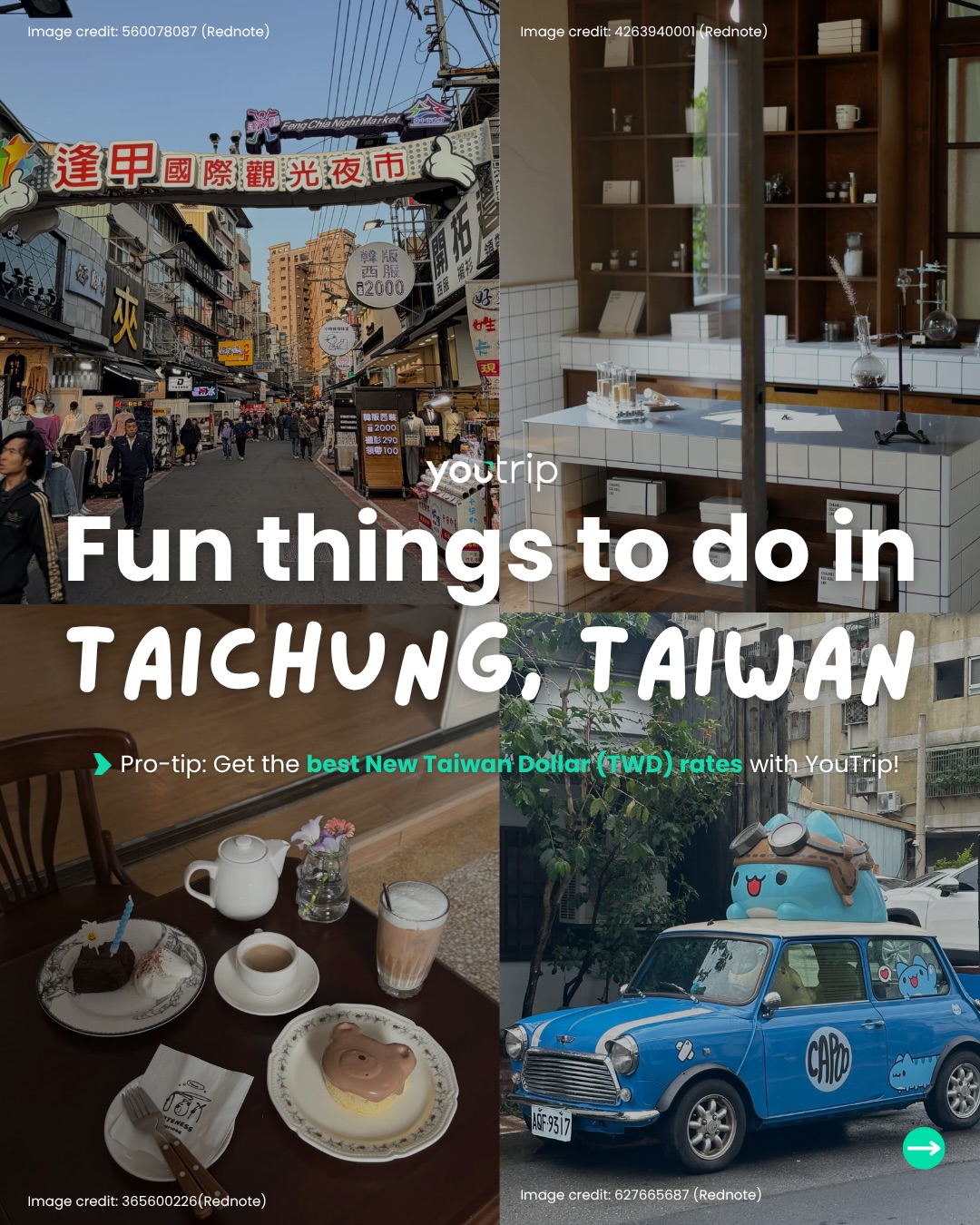 YouTrip Singapore, Fengchia Night Market