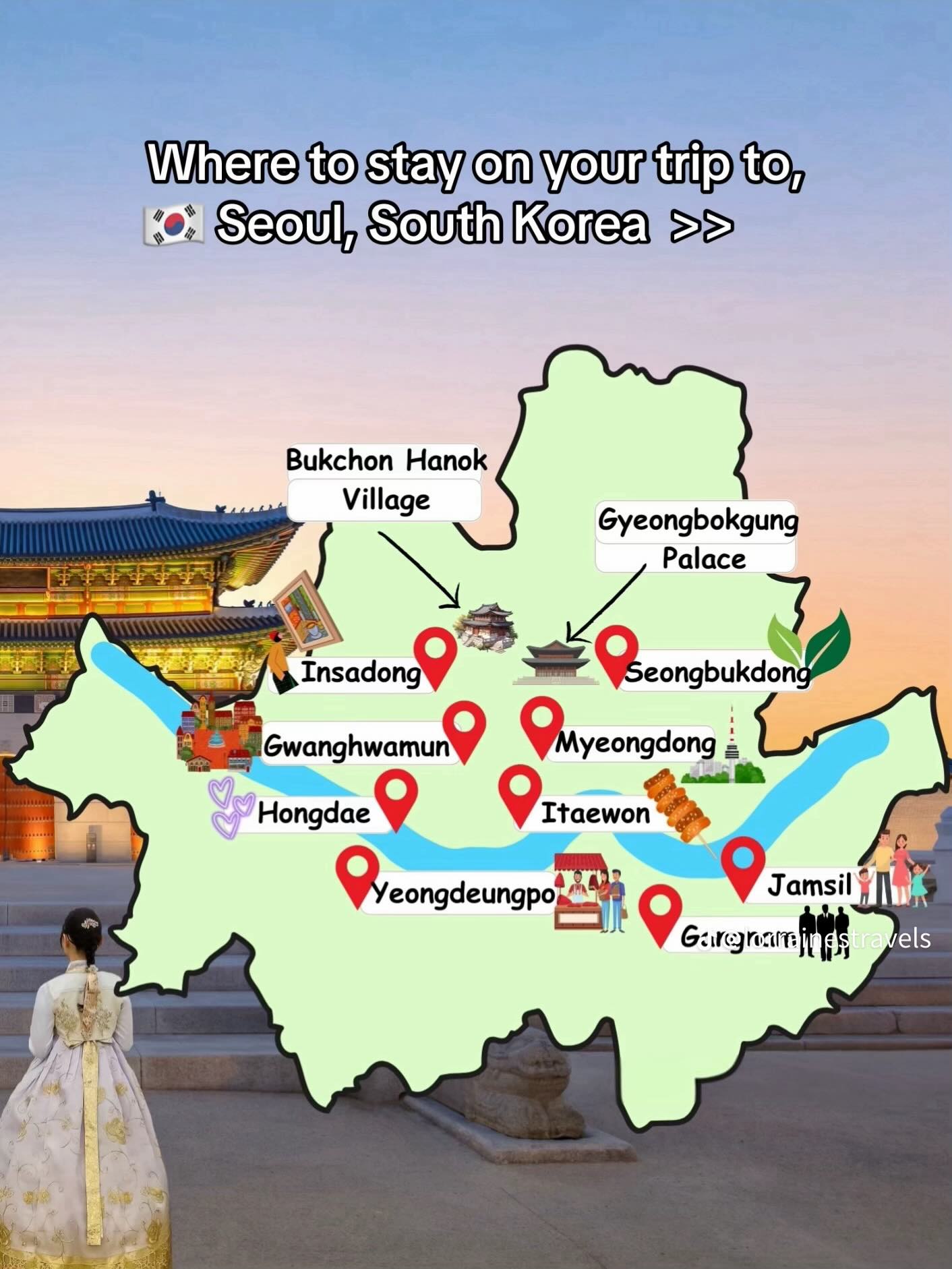 Seoul 🇰🇷 서울 여행 가이드 Travel | Hotels | Food | Tips, Gyeongbokgung Palace