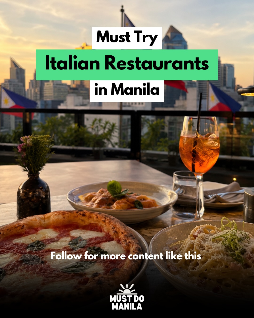 Manila Things To Do, Tartufo Ristorante - Grove