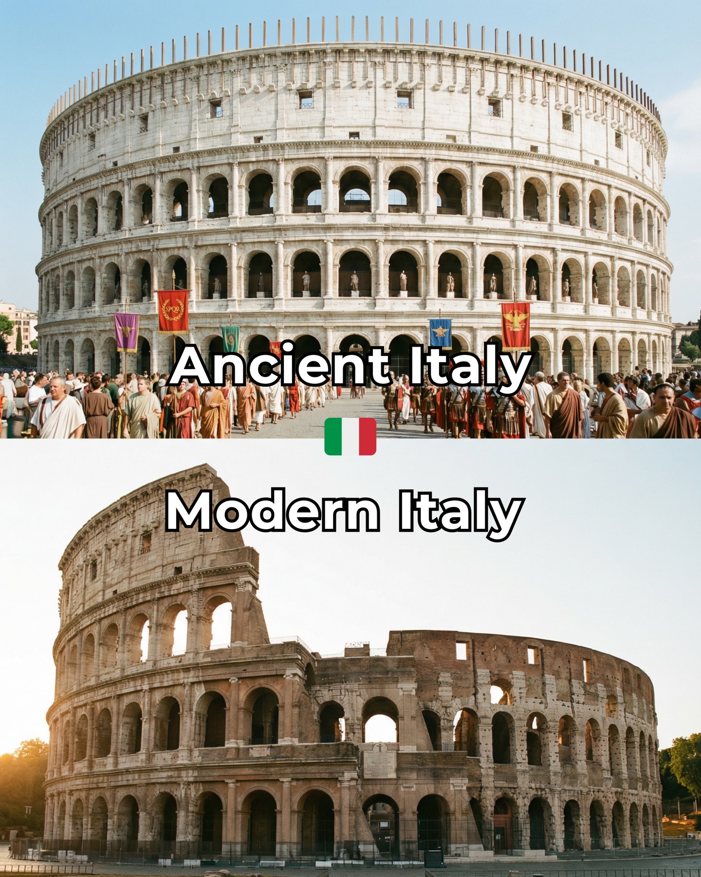 Italy for Tourists 🤌🏽🤌🏽🤌🏽, Colosseum