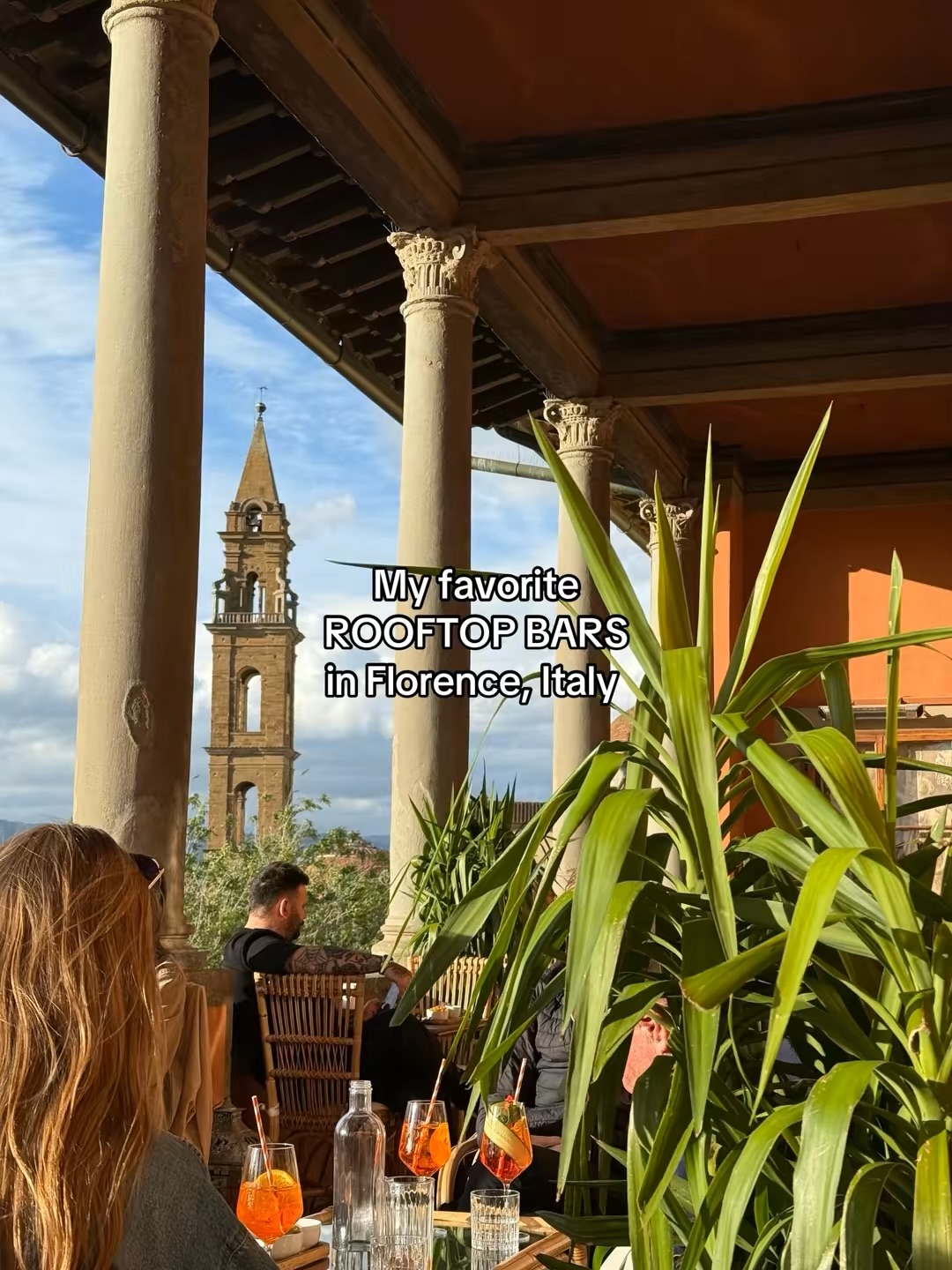 Kaitlin in 🇮🇹, Angel Roofbar & Dining