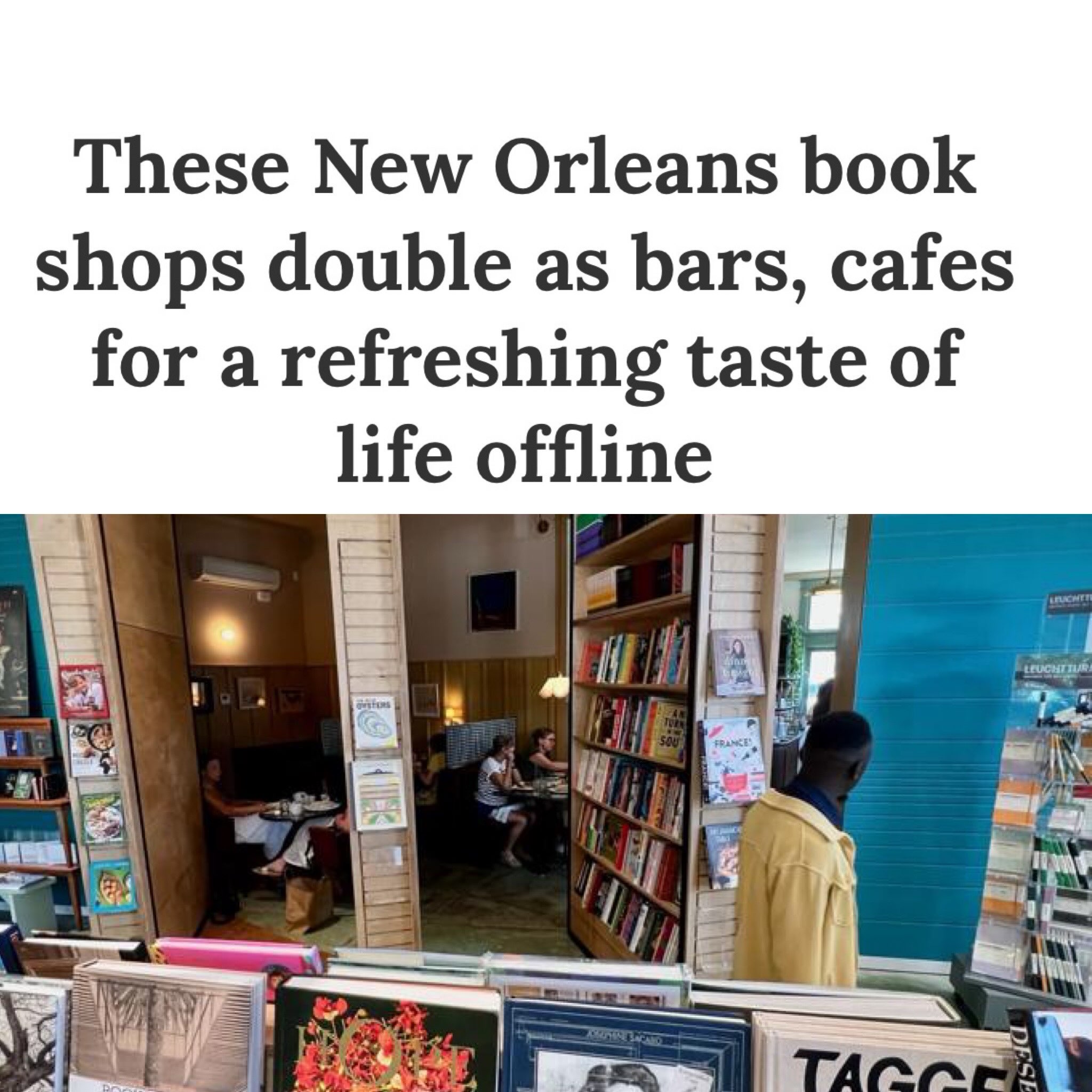 Ian McNulty, The Garden District Book Shop