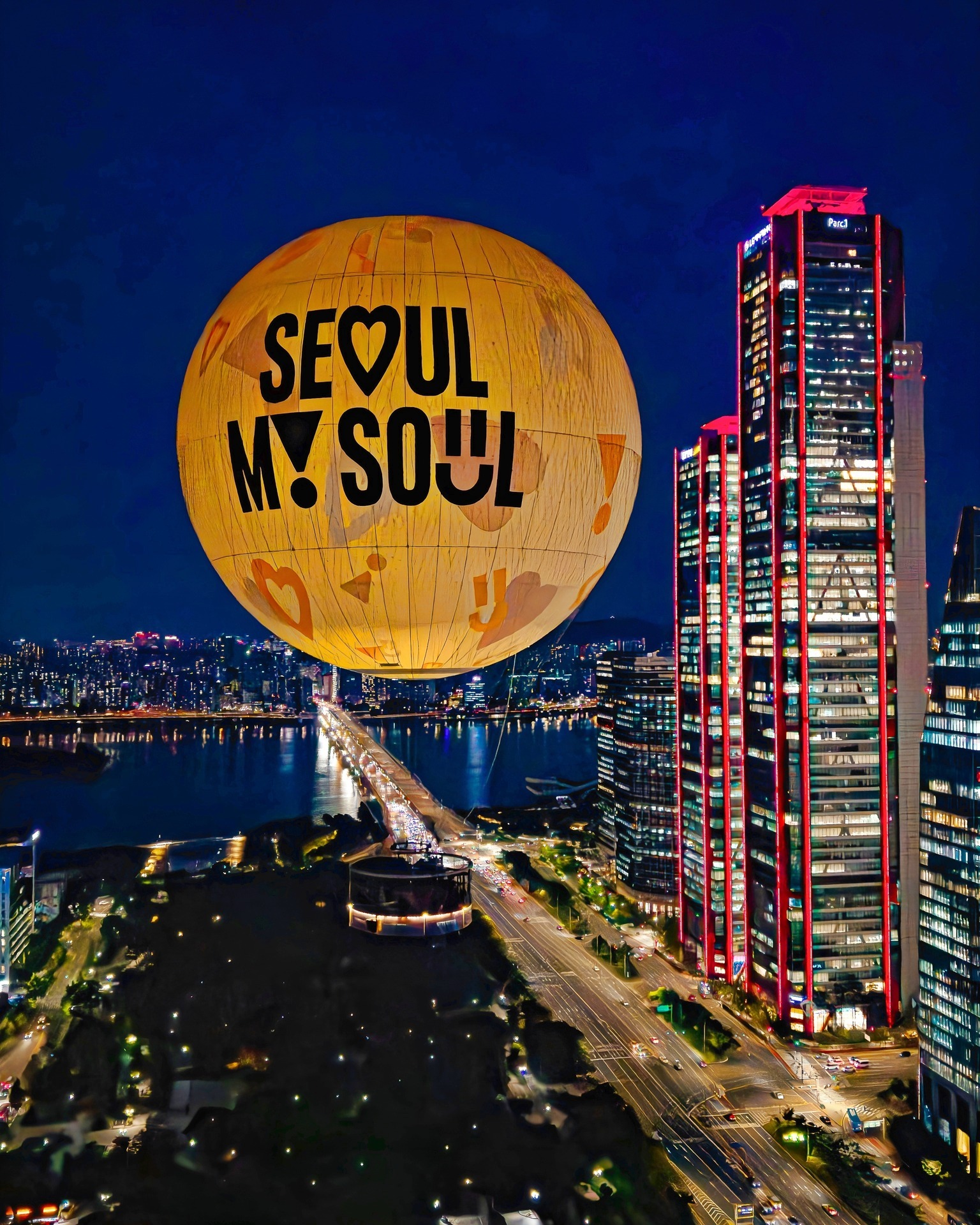 서울시 Seoul City, Yeouido Hangang Park