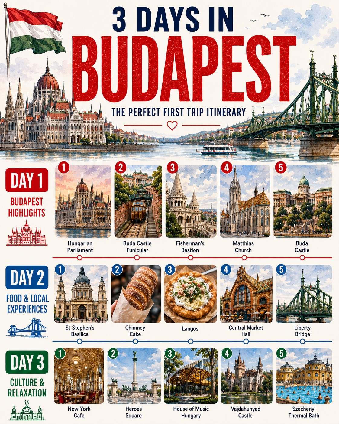 Budapest Travel & Nightlife, Fisherman's Bastion