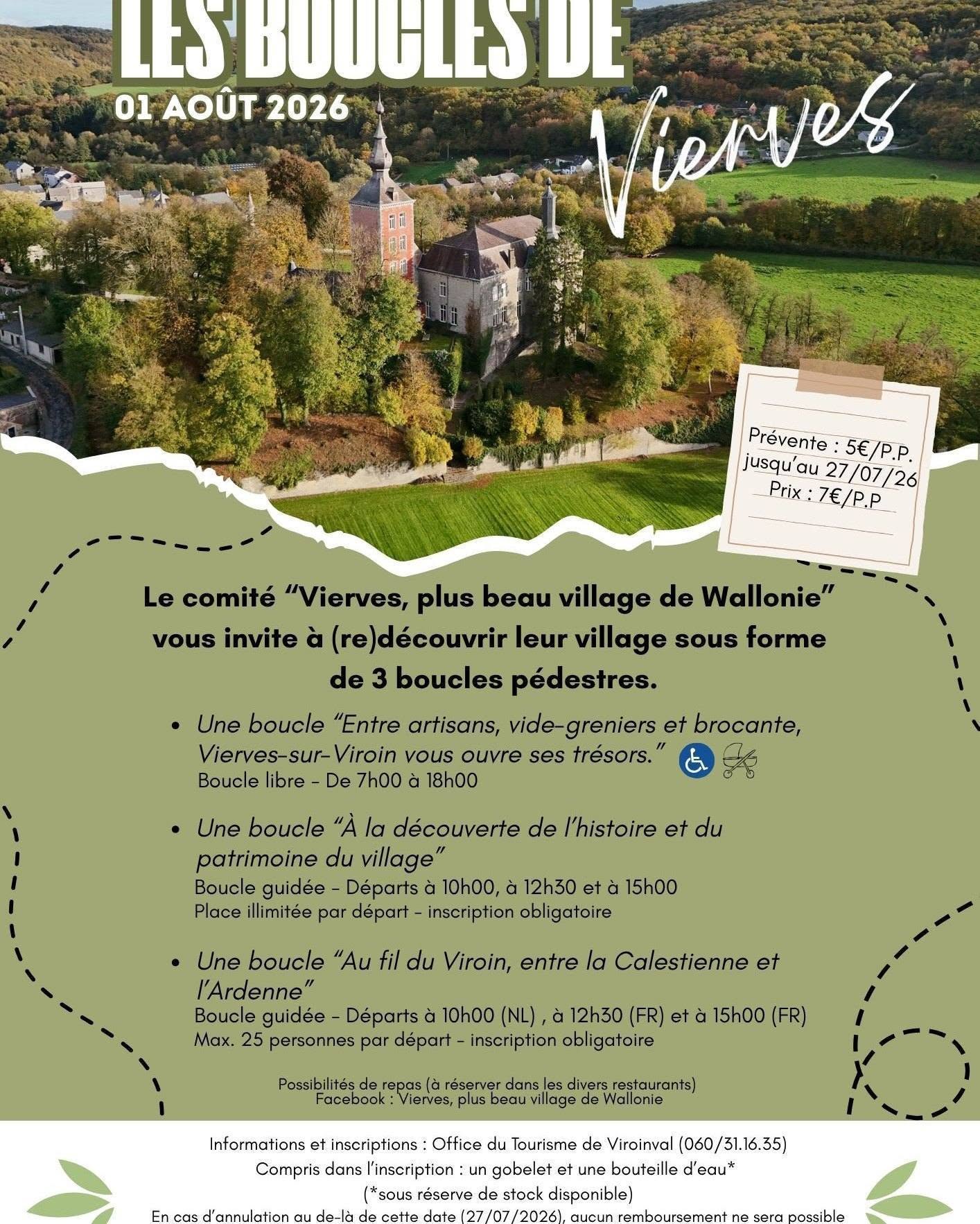 Les Plus Beaux Villages de Wallonie, Castle Vierves-sur-Viroin