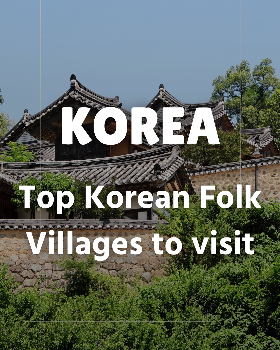 Korea Travel Guide 🇰🇷, Korean Folk Village
