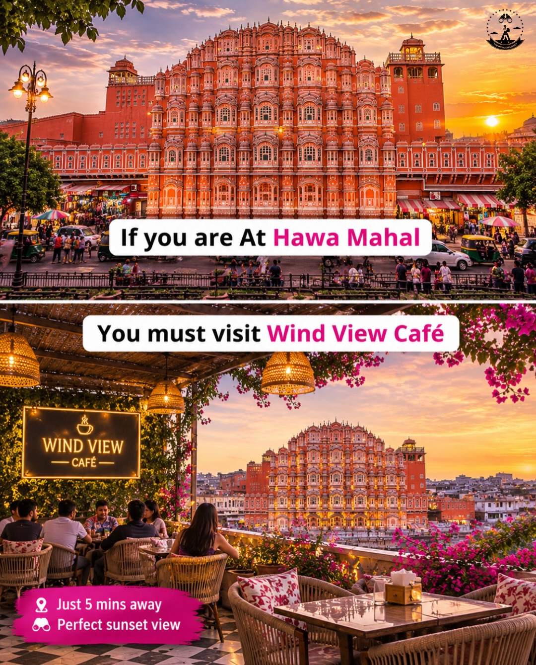 The India Explorer | Budget Travel, Food & Stays, Hawa Mahal