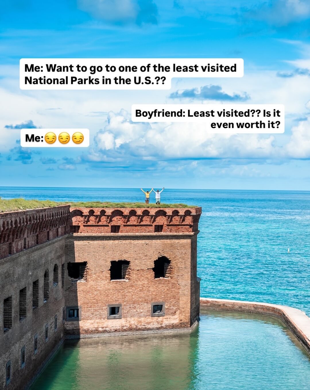 Courtney & Matt | Travel & Lifestyle Creators, Dry Tortugas National Park