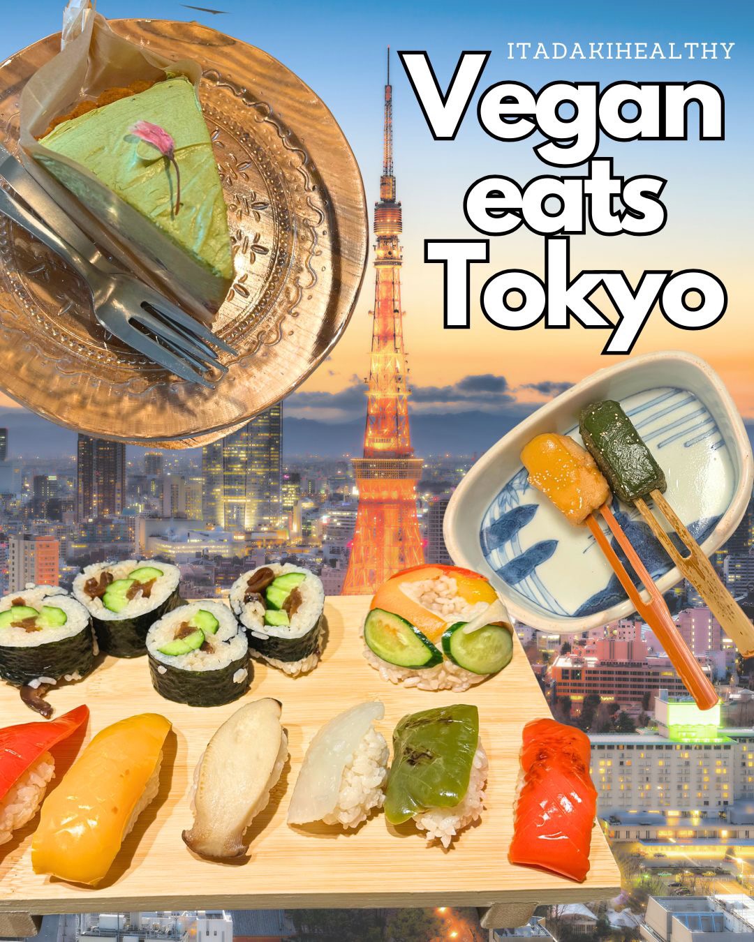 Leonore | vegan nutritionist | vegan in Japan, JIN-ASAKUSA 鮨 陣‐浅草（Sushi Entertainment Restaurant）
