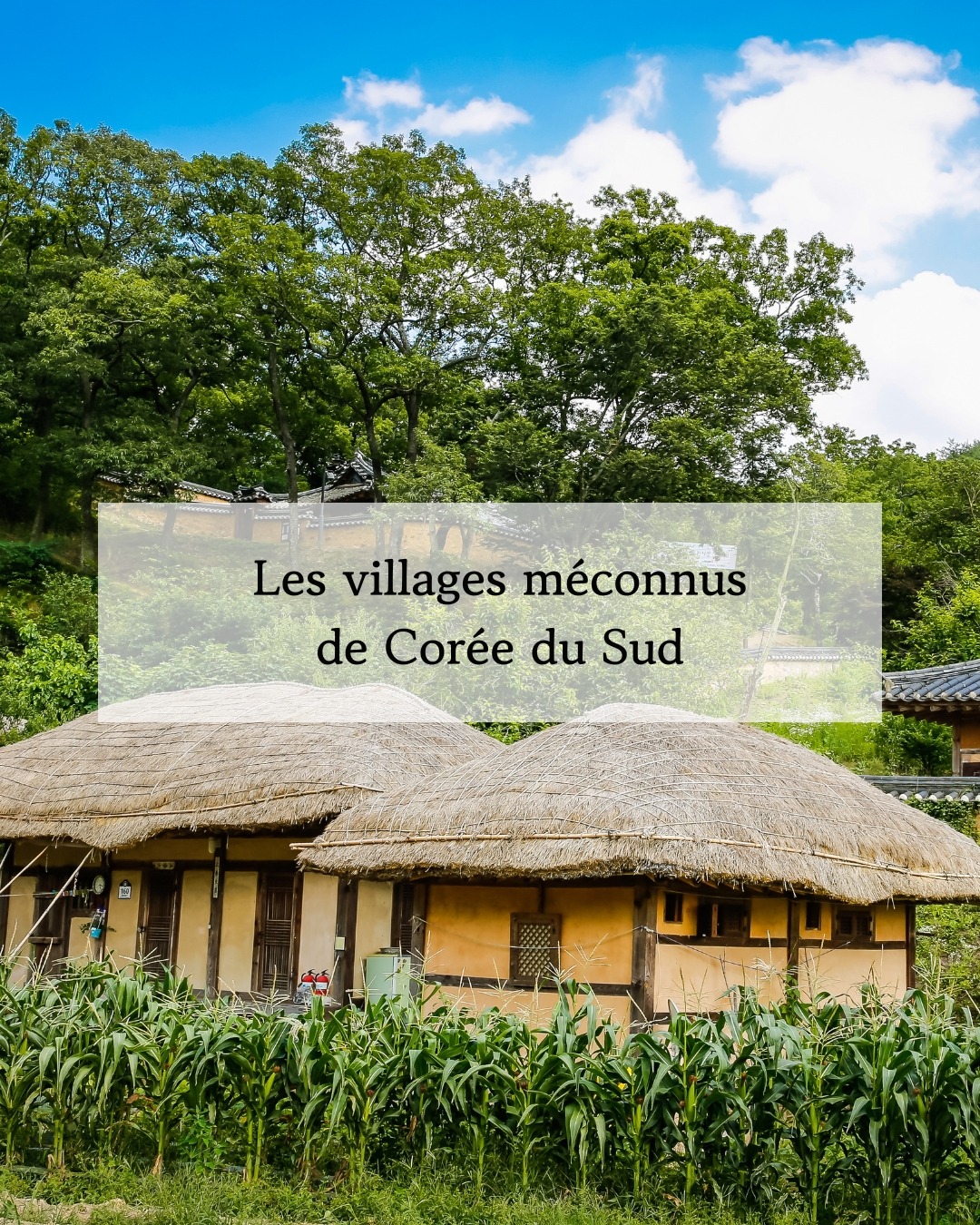 Tour de Corée, Yangdong Folk Village