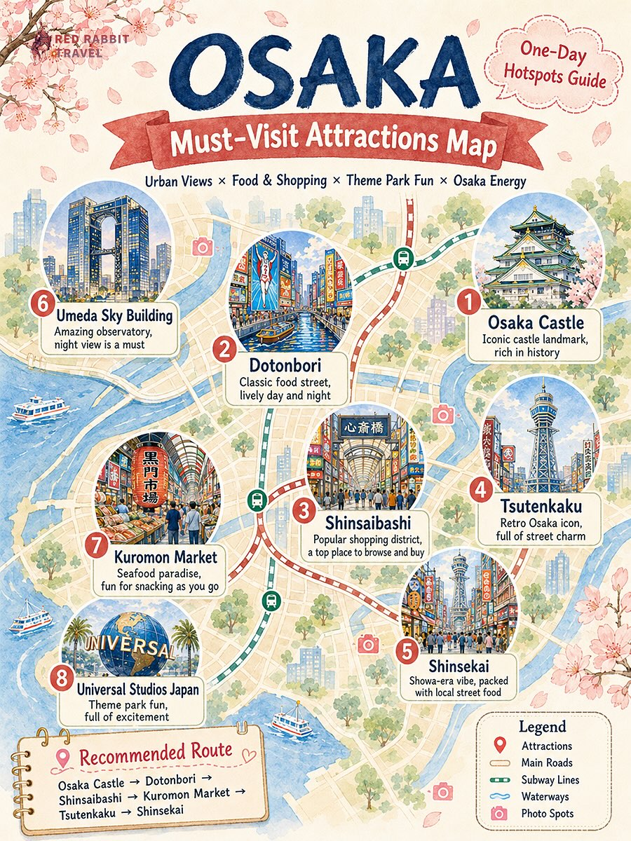 Japan RedRabbit travel, Osaka Castle