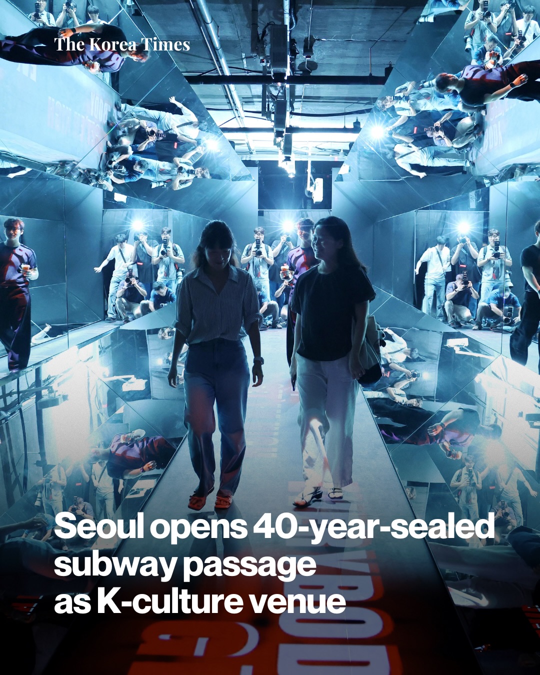 The Korea Times, Seoul Station (Subway)