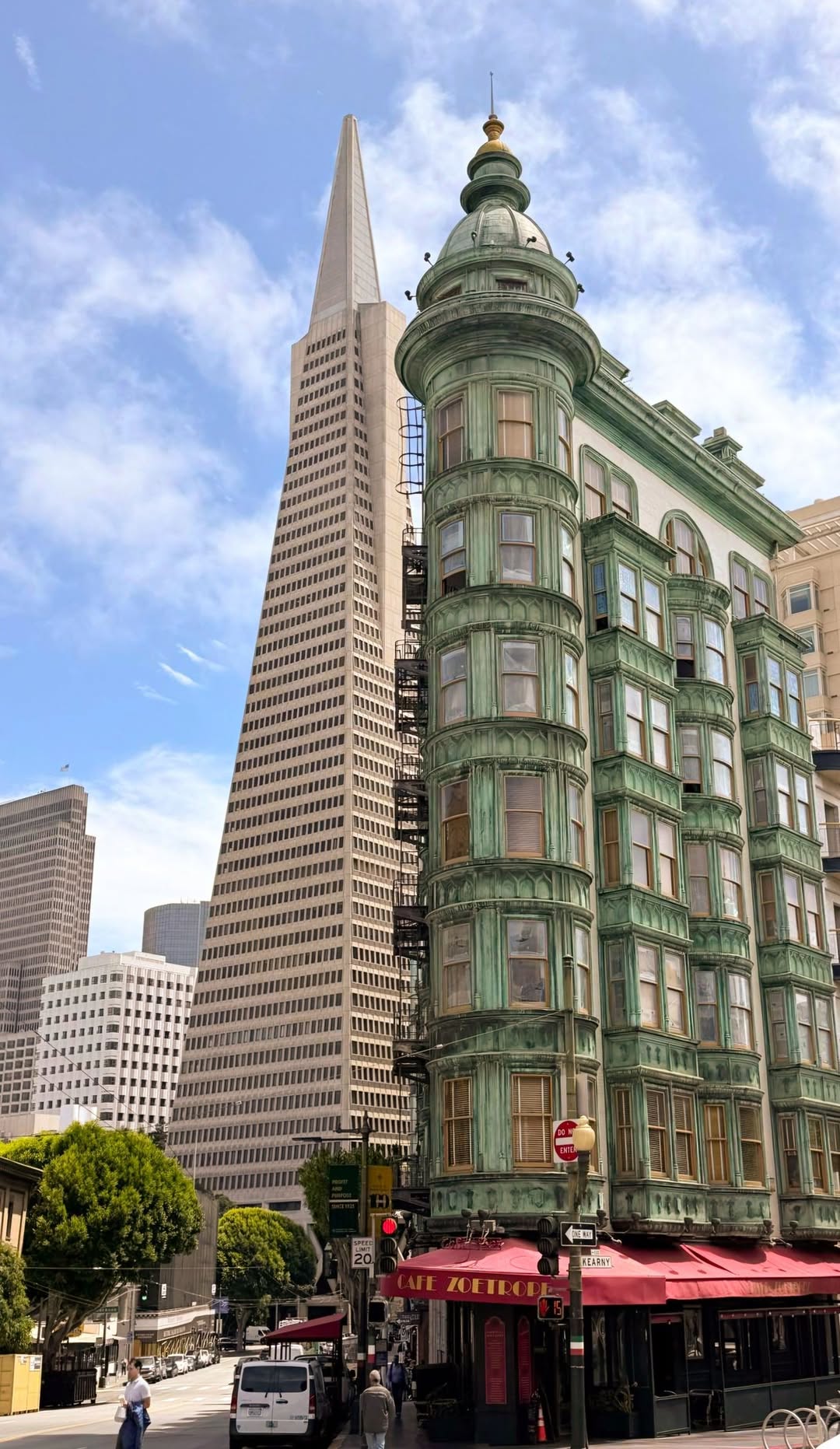 Tony F Cruz, Transamerica Pyramid