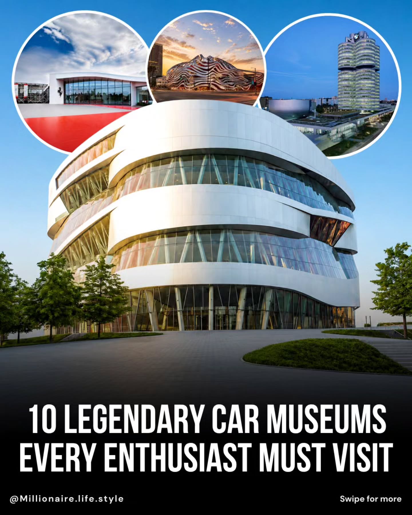 Millionaire Lifestyle ™, Musée National de l'Automobile
