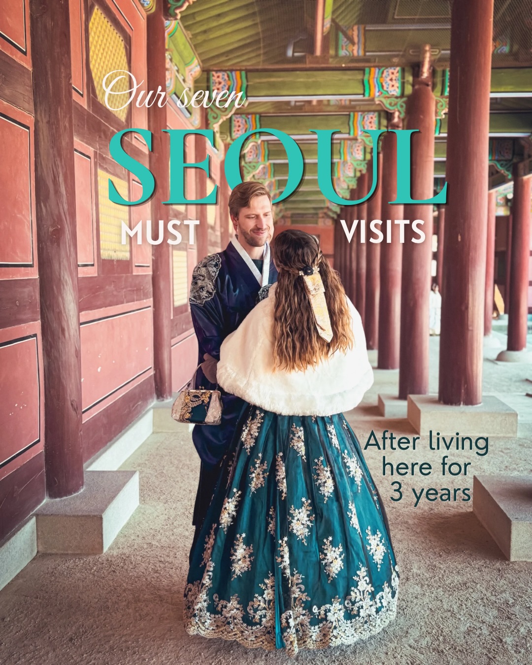 Monrique & Ruben | South African Travel Couple, Gyeongbokgung Palace