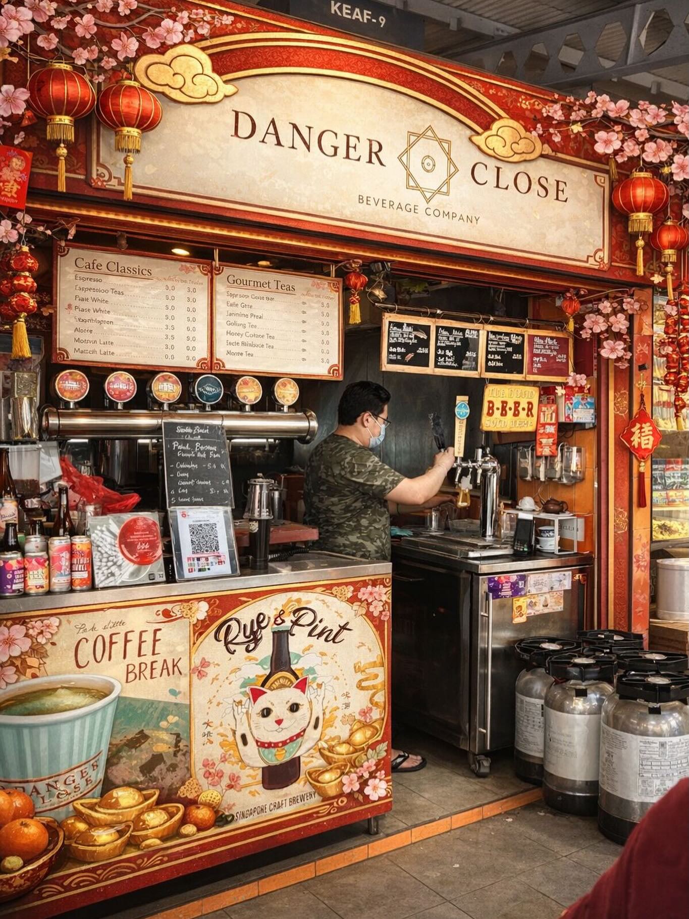 Danger Close Beverage Co, Rye & Pint Brewery