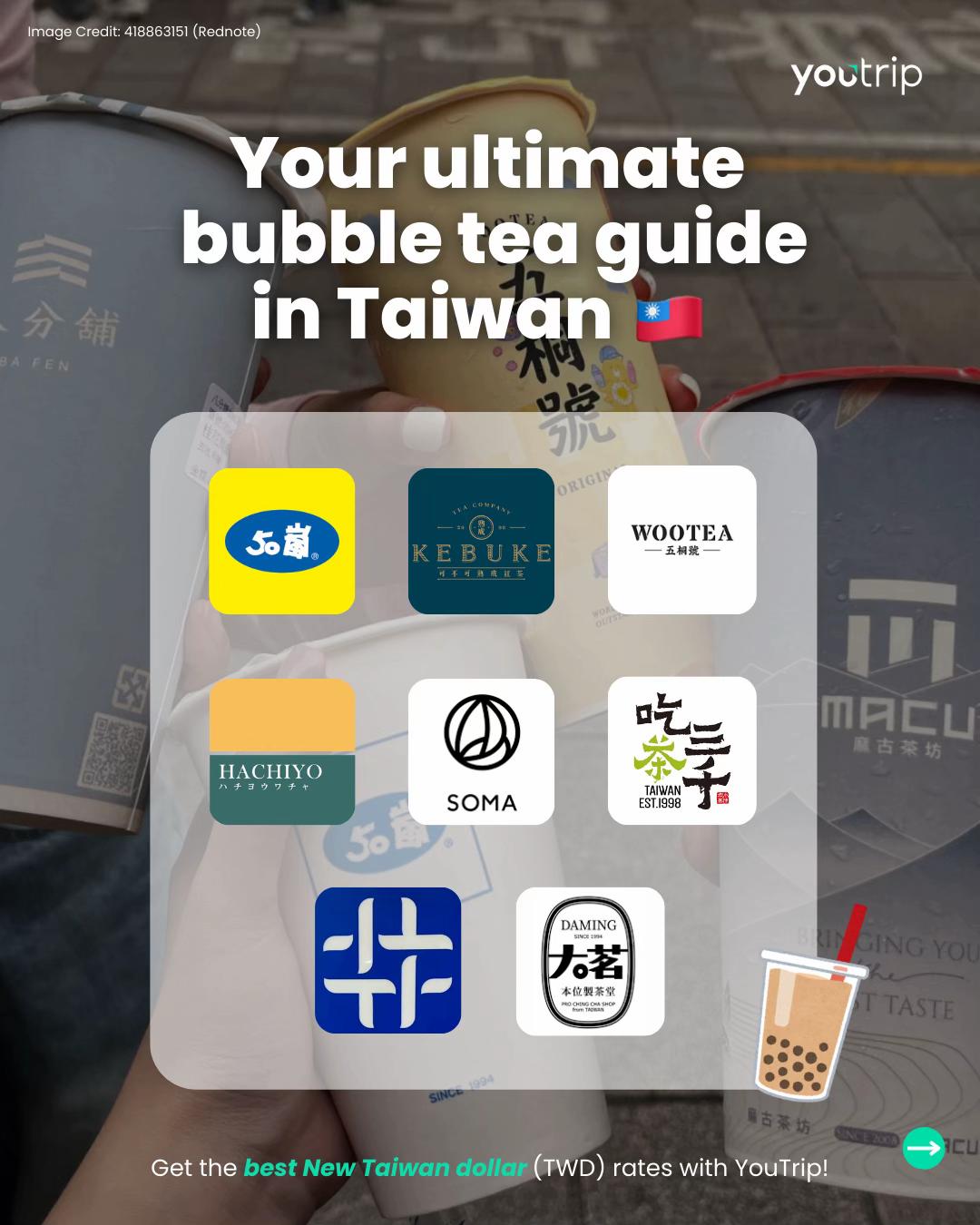 YouTrip SG, SOMA 特調飲品 敦化創始店 Tea & Mocktail