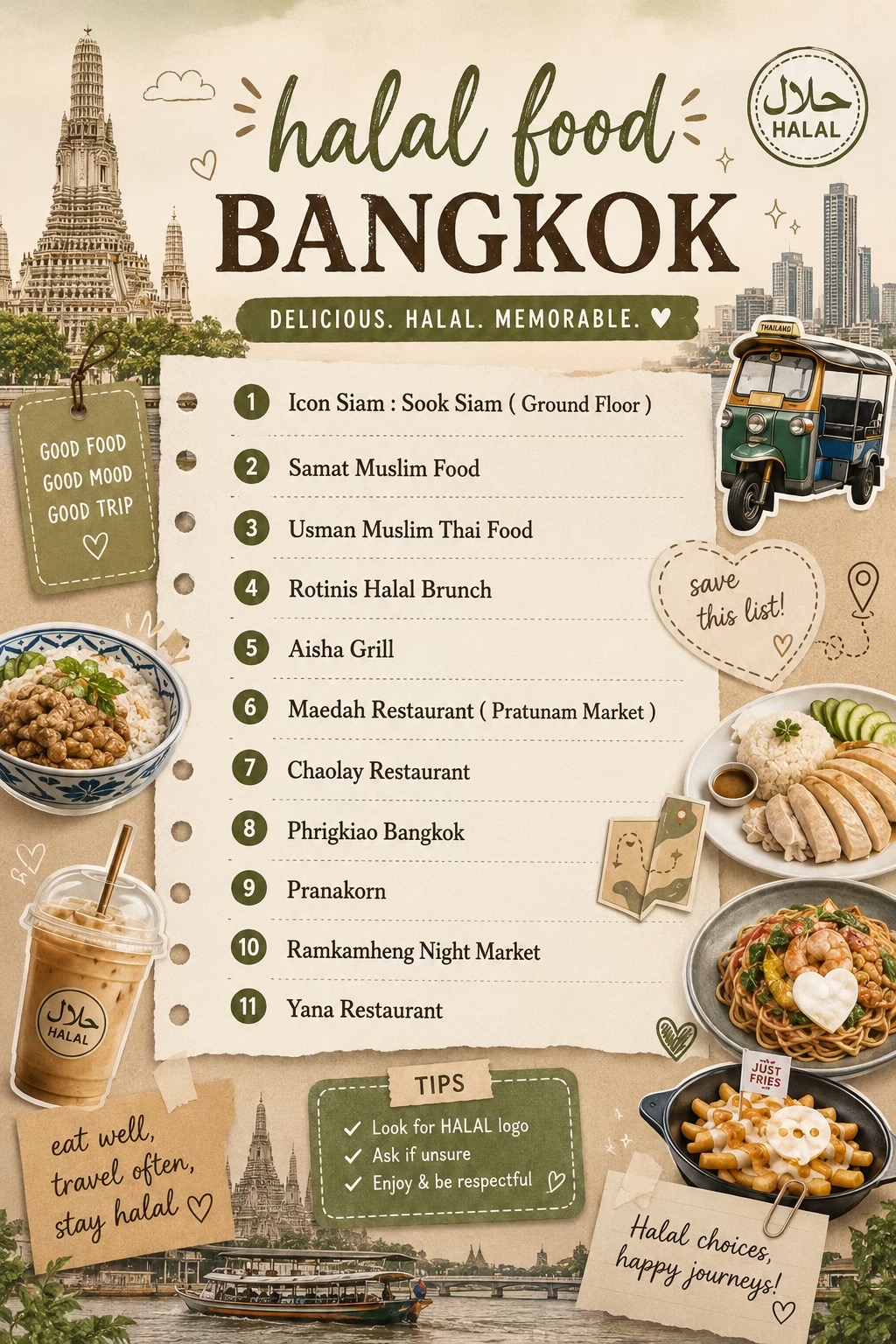 𝑹𝒂𝒊 𝑻𝒓𝒂𝒗𝒆𝒍𝒔 ✈️🌍, ​Chaolay Seafood​​ MBK​ center (Halal)