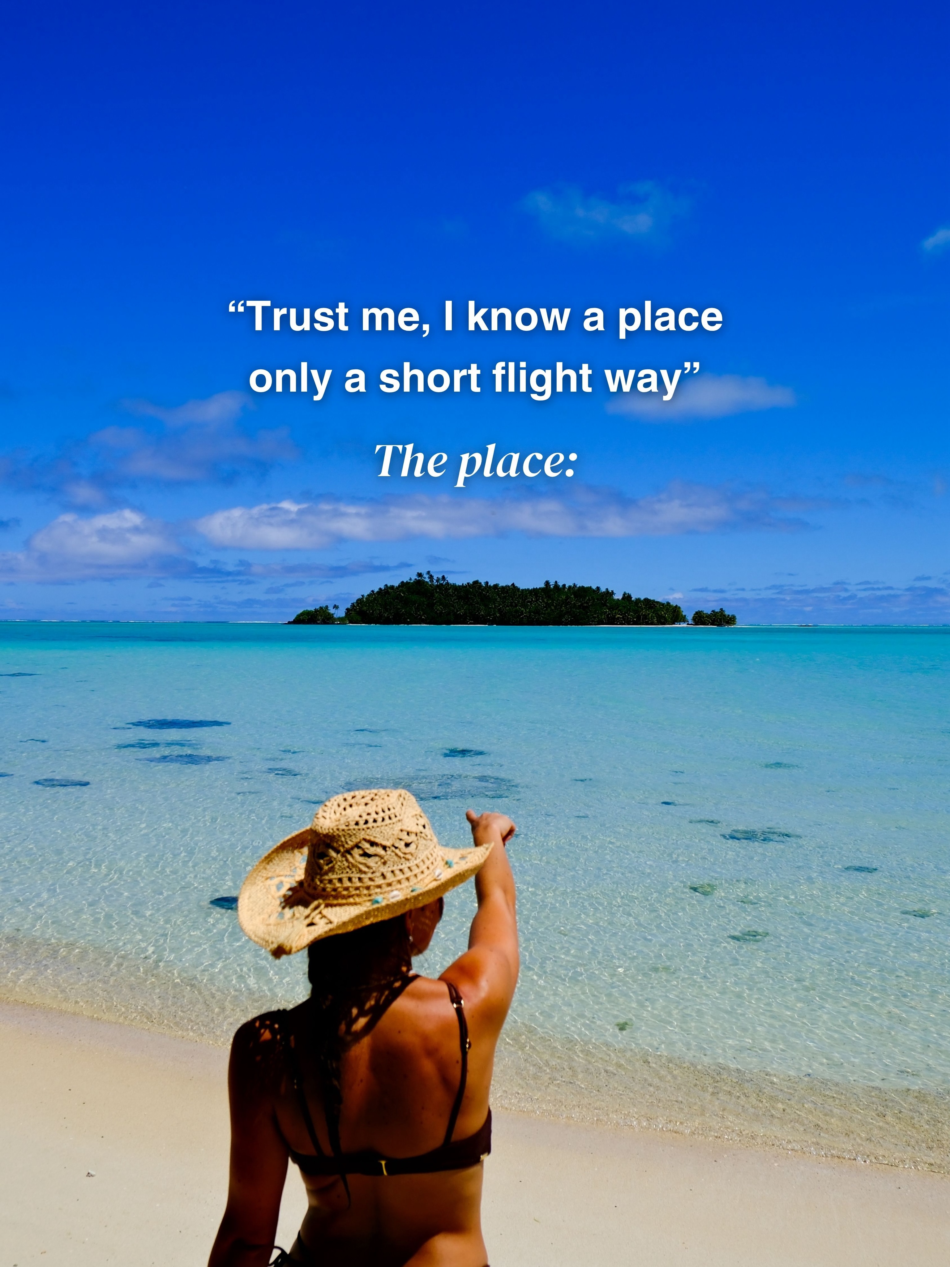 Andrea | Adventure Travel 𖦹, Aitutaki Lagoon Private Island Resort