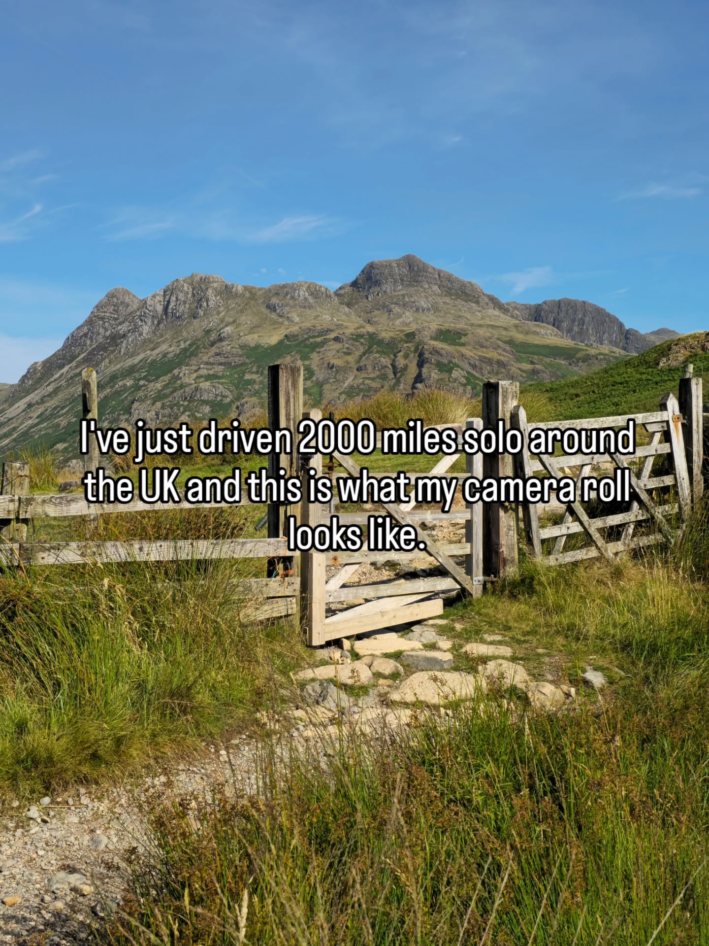 Paulina | solo female travel | hiking | Scotland | Lake District, Blea Tarn