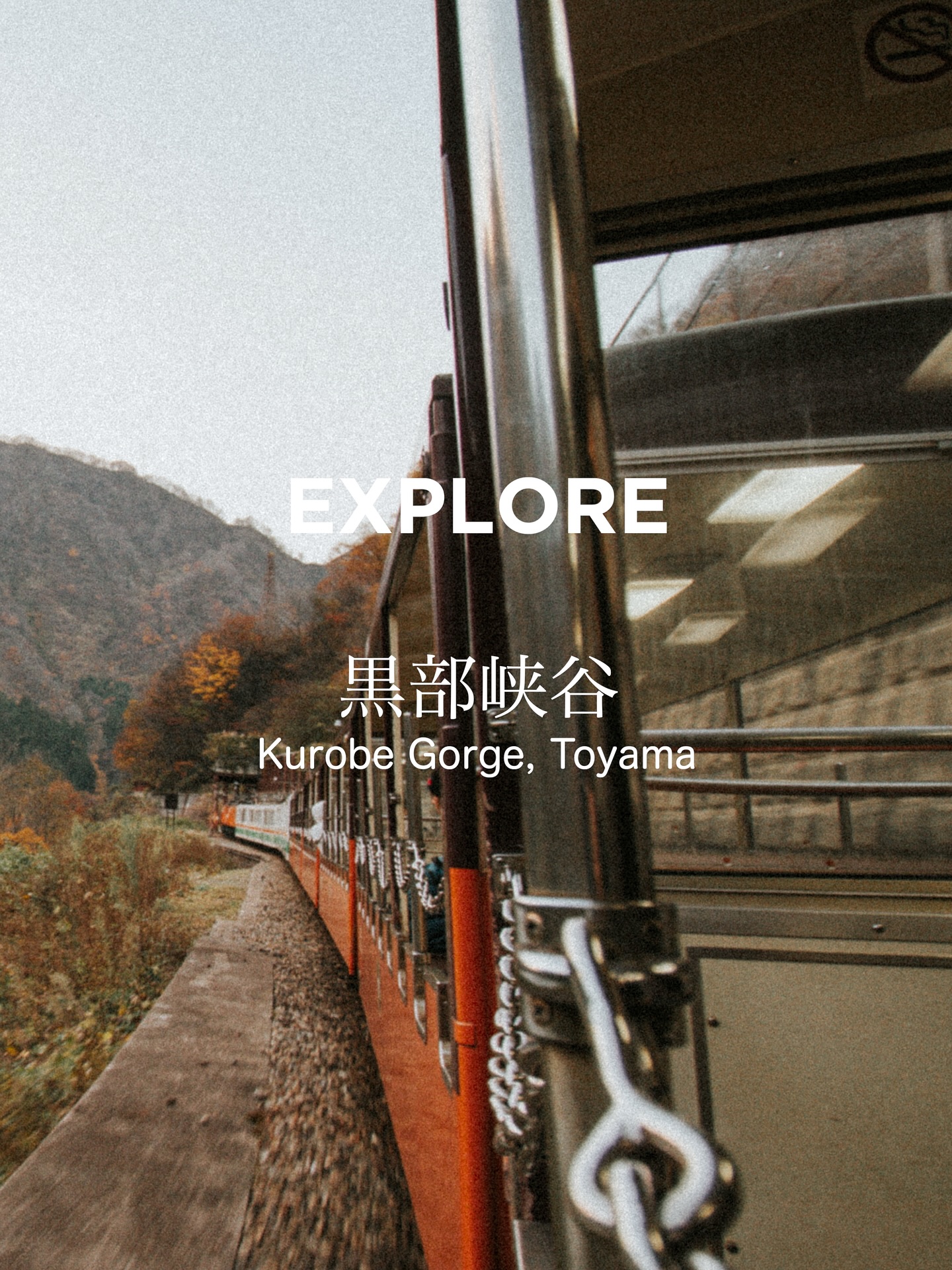 Discover Real Japan with us, Kurobe Gorge Railway
