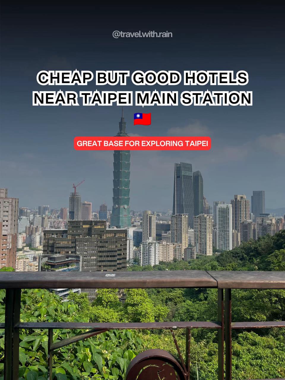 Corraine Goza | Travel Tips ✨, Taipei Main Station