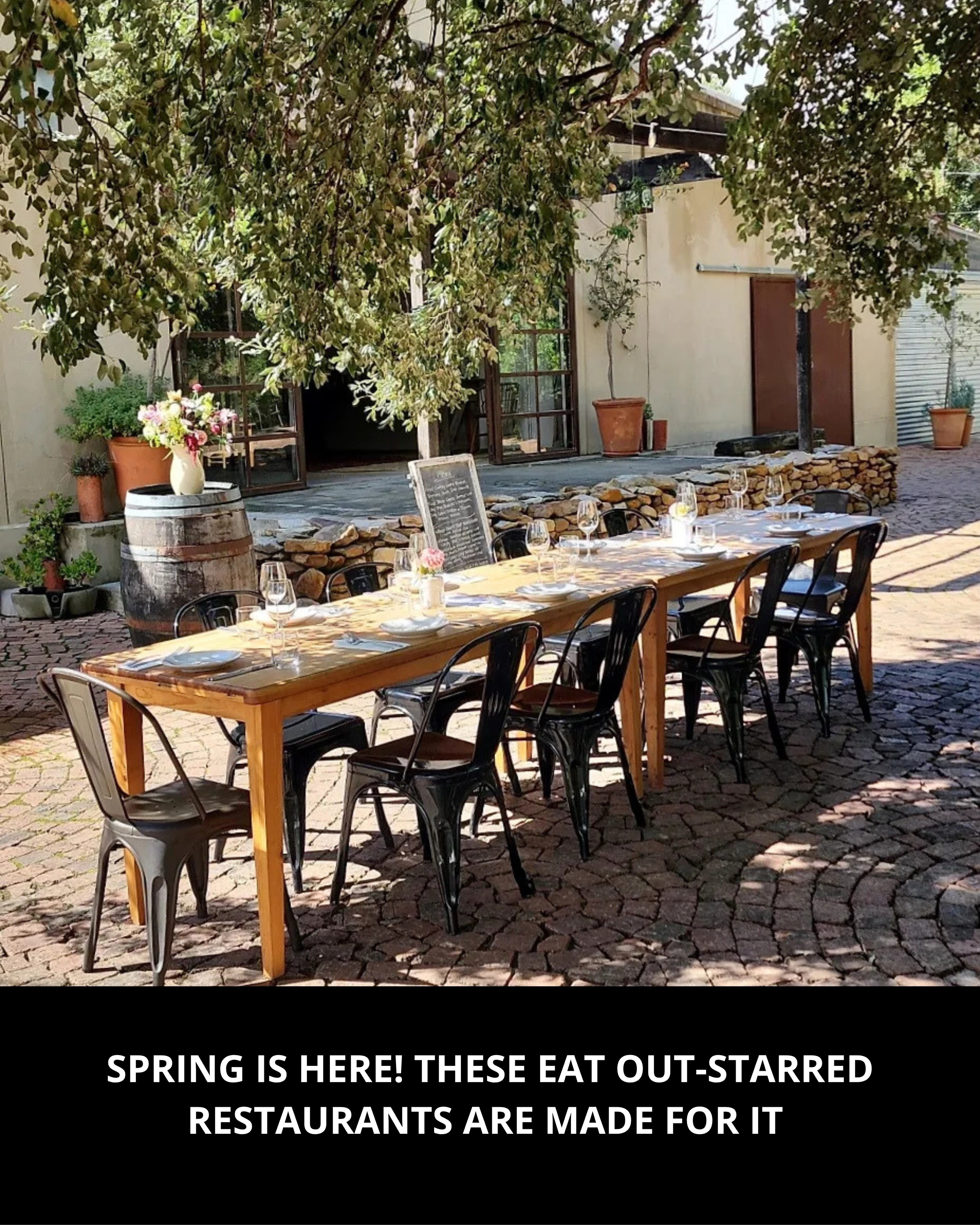 Eat Out, Rust en Vrede Wine Estate