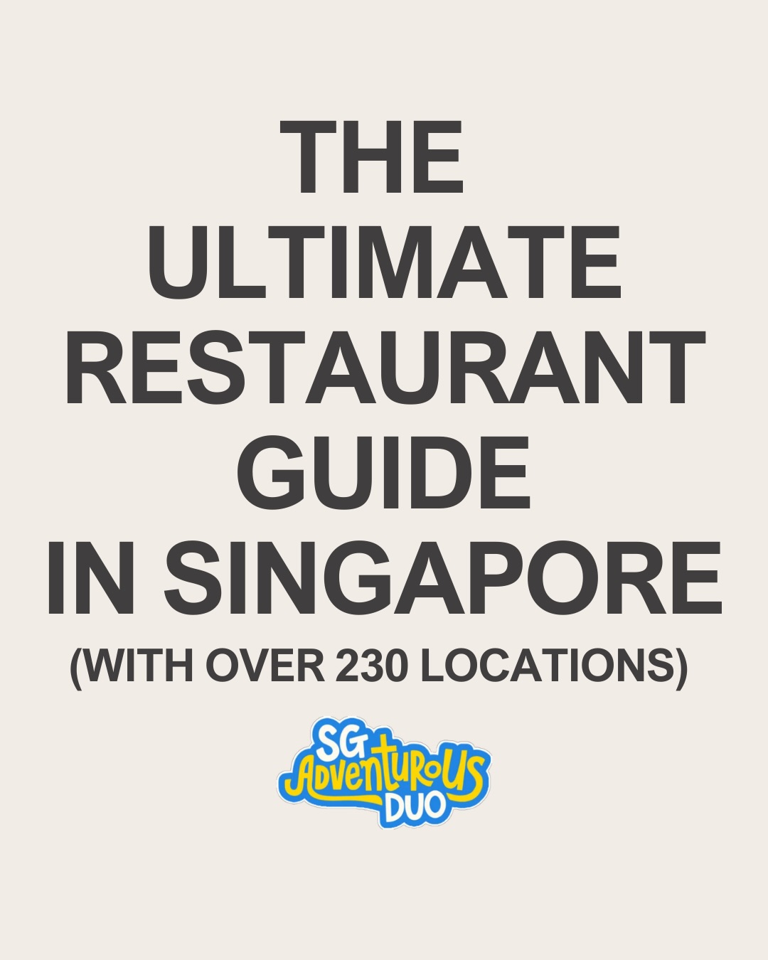 sgadventurousduo, Arab Street