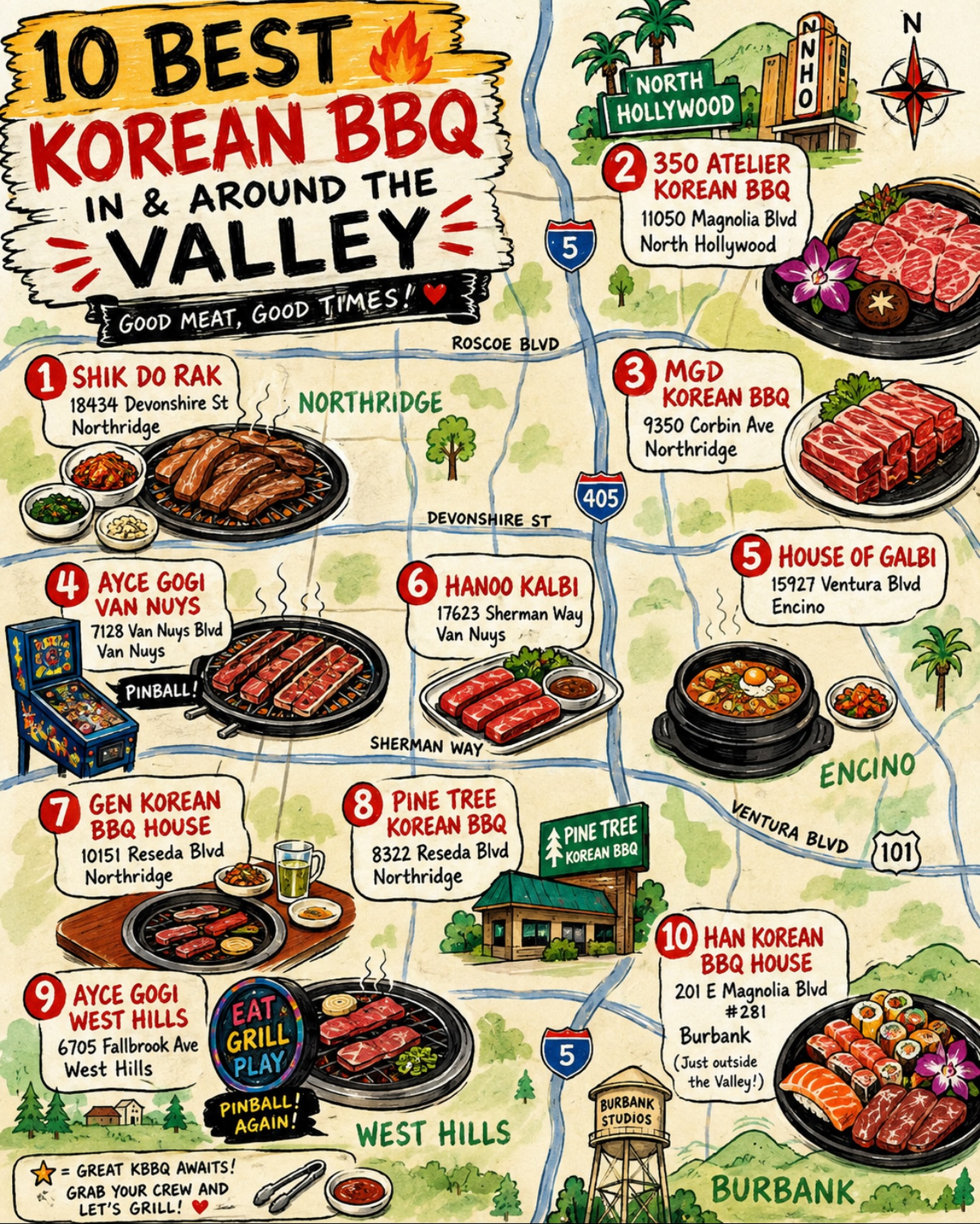 The Valley Fun Events, AYCE GOGI Van Nuys