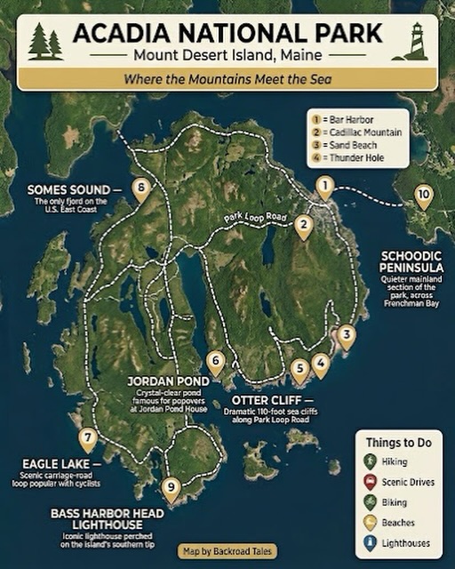 Backroad Tales | Road Trips & Scenic Drives, Mount Desert Island