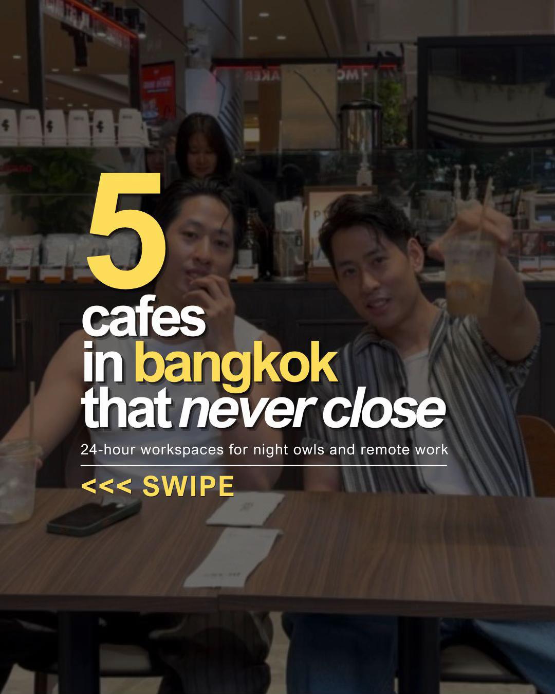 The Siu Twinz, Oasis Coffee Huai Khwang