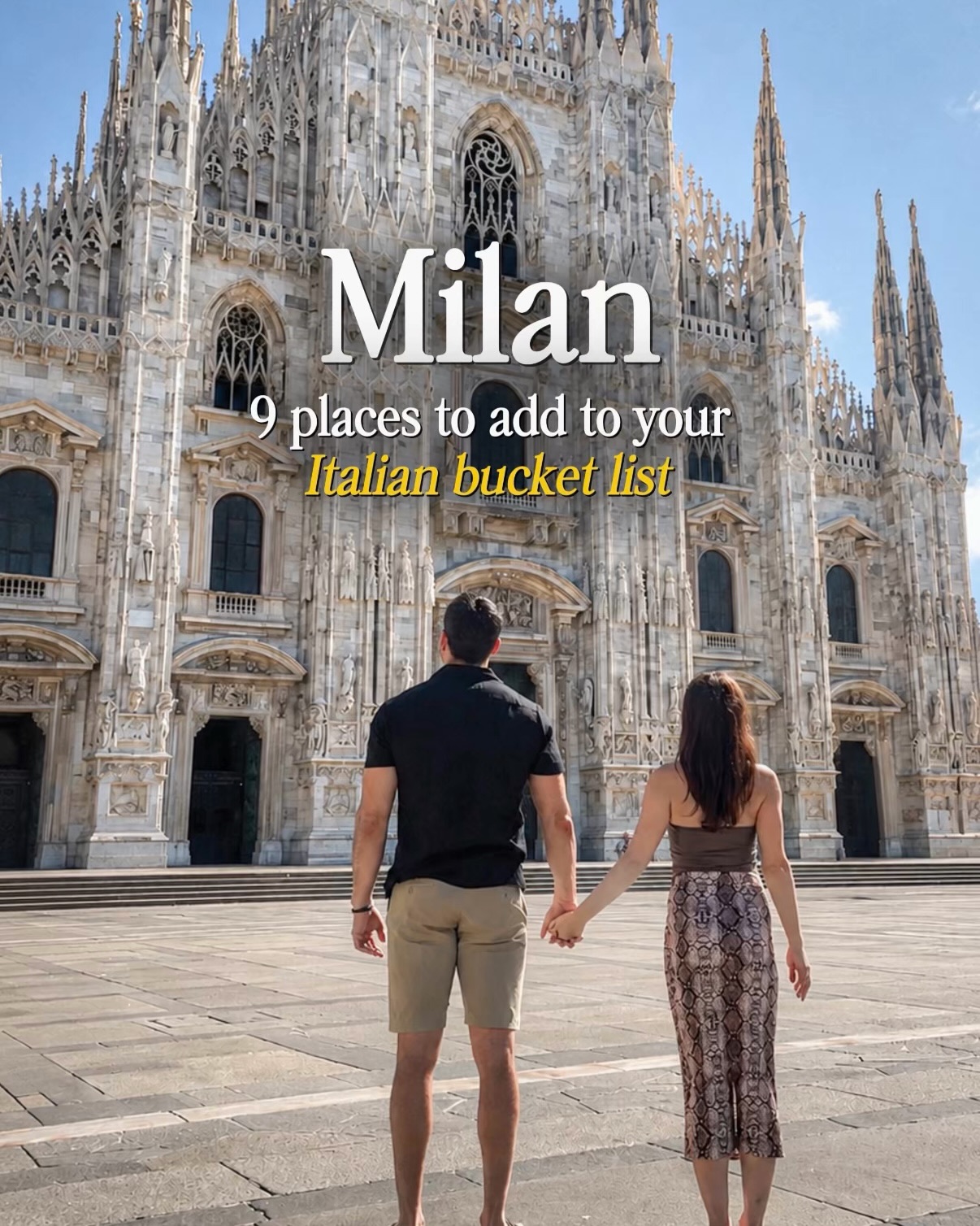 Kristin & Joe | Travel Creators | NY, Galleria Vittorio Emanuele II